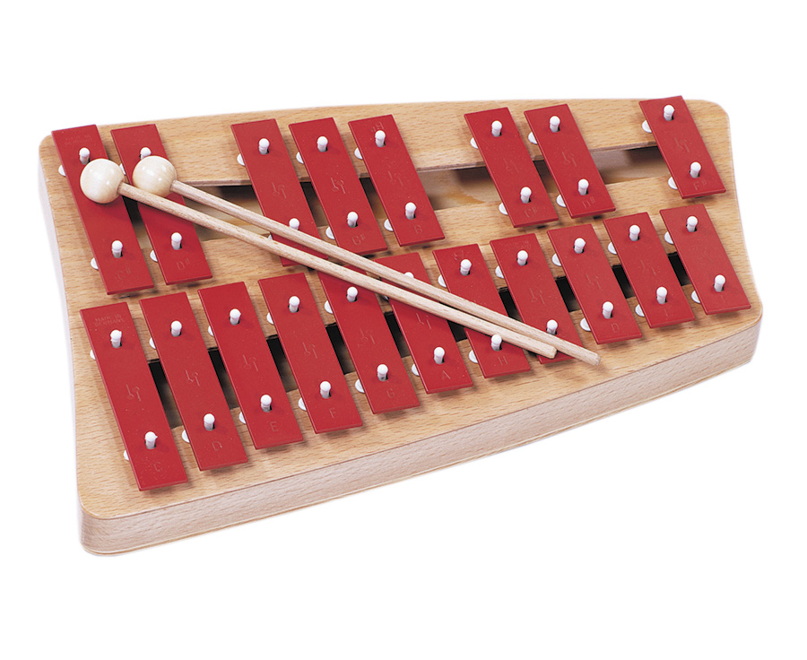 SONOR Glockenspiel, Stimmlage: Sopran, Tonumfang: chromatisch + diatonisch