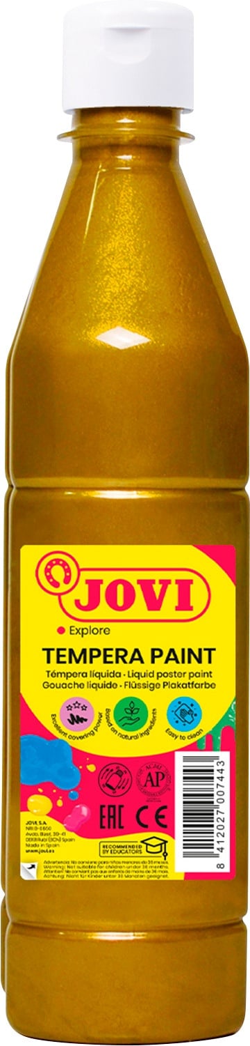 JOVI Plakatfarbe metallic, Farbe: gold