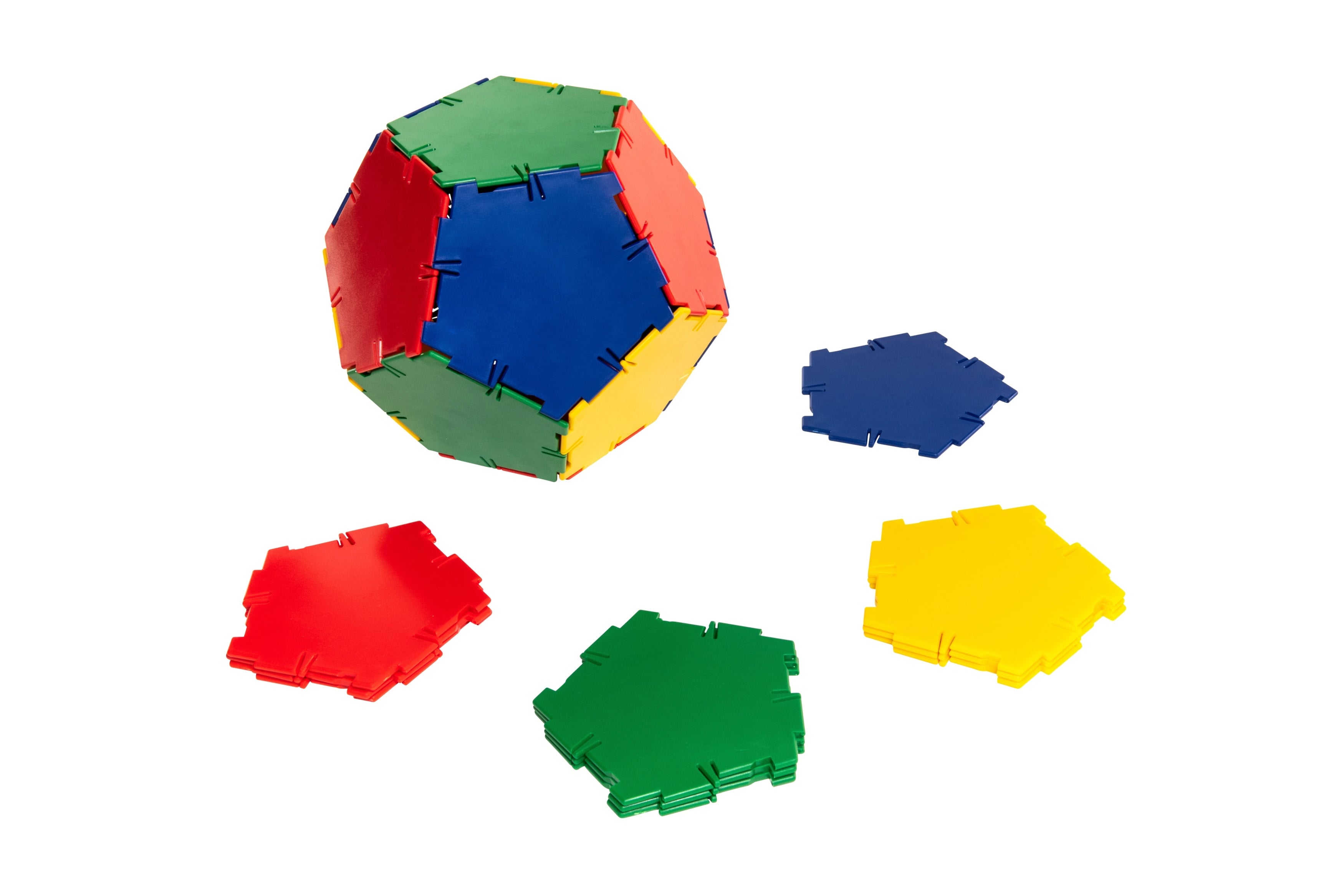 POLYDRON Fünfecke, 24 Stück