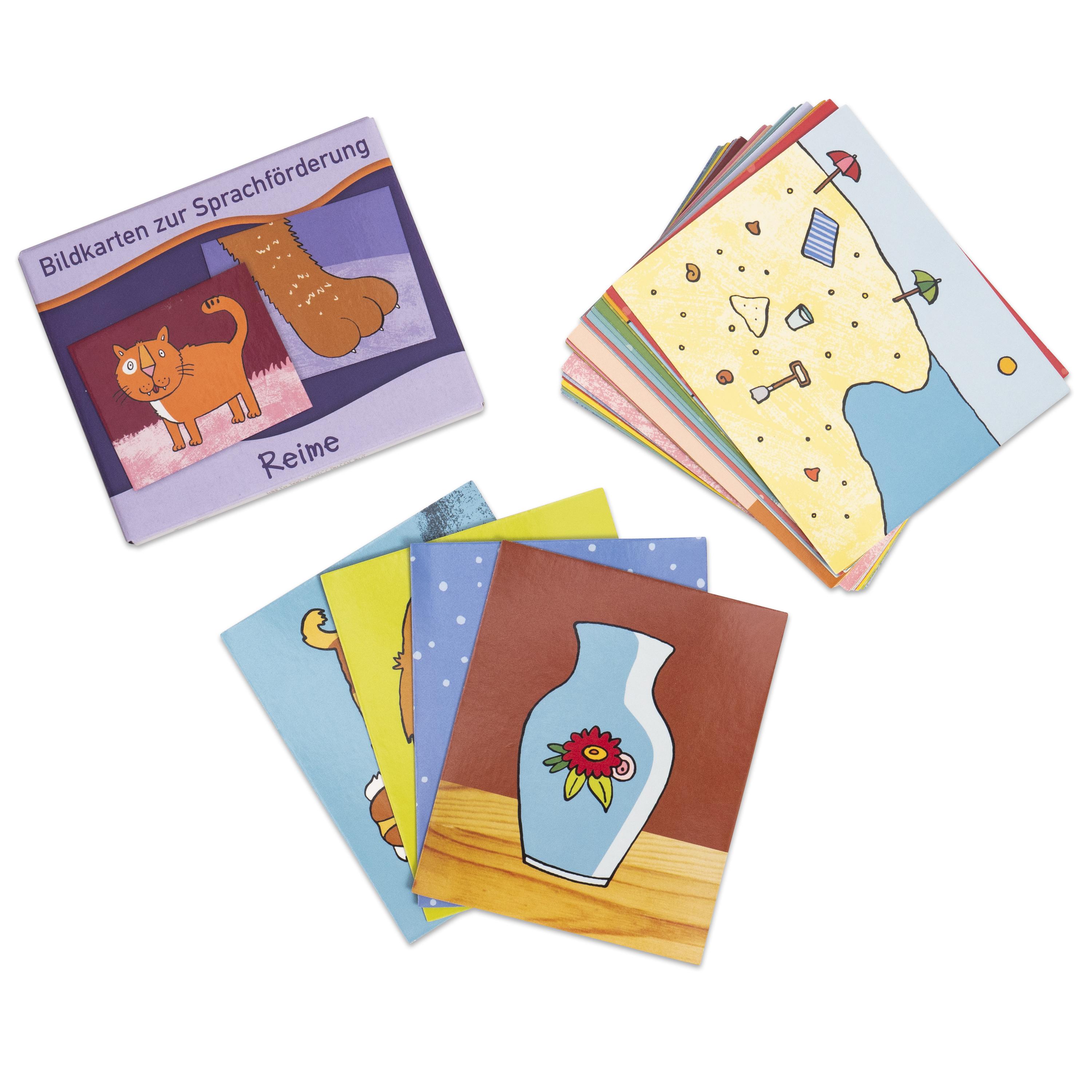 Verlag an der Ruhr Bildkarten zur Sprachförderung: Reime