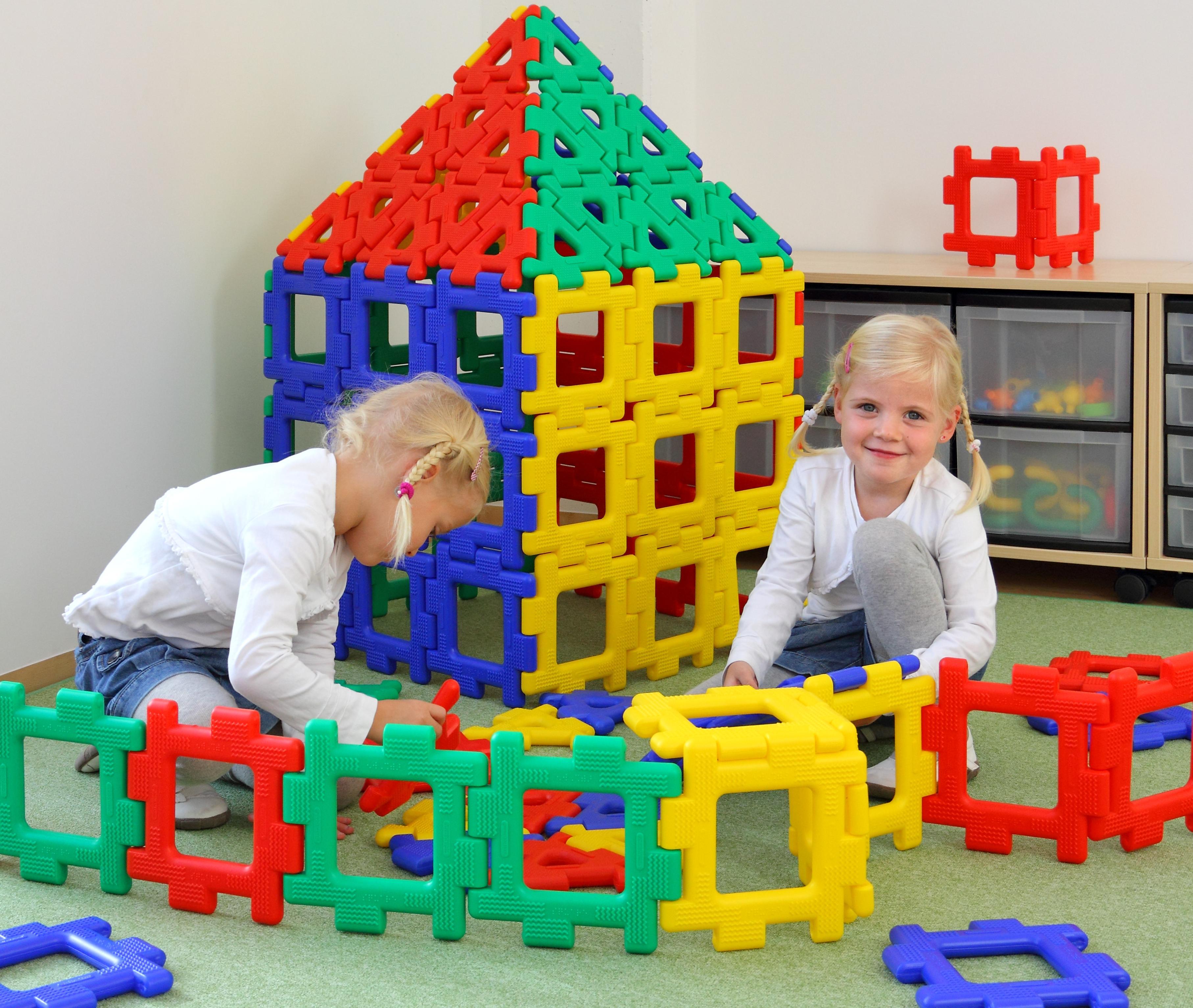 POLYDRON Baumaterial-Riesen-Set, 81-teilig