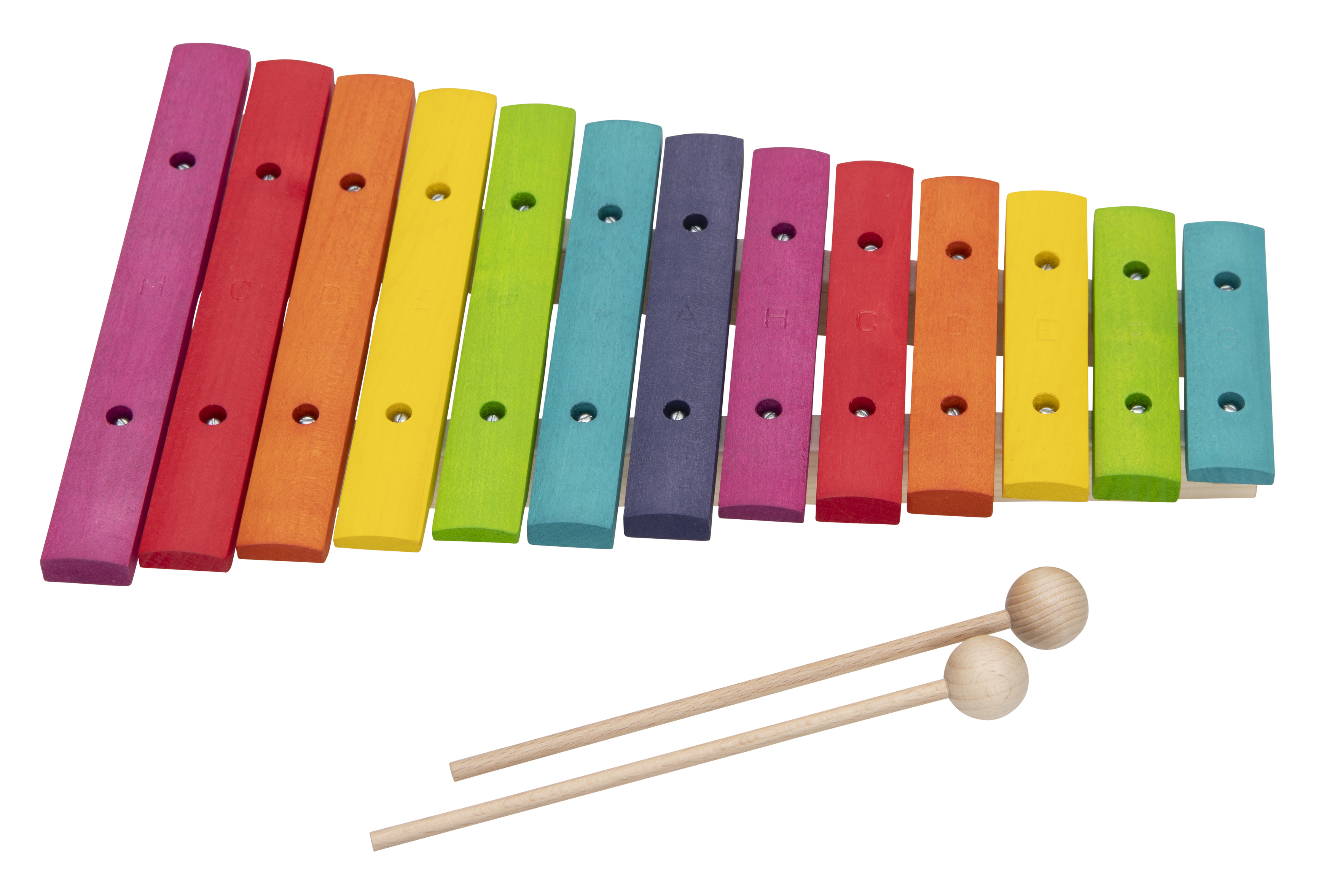 Goldon Buntes Xylophon