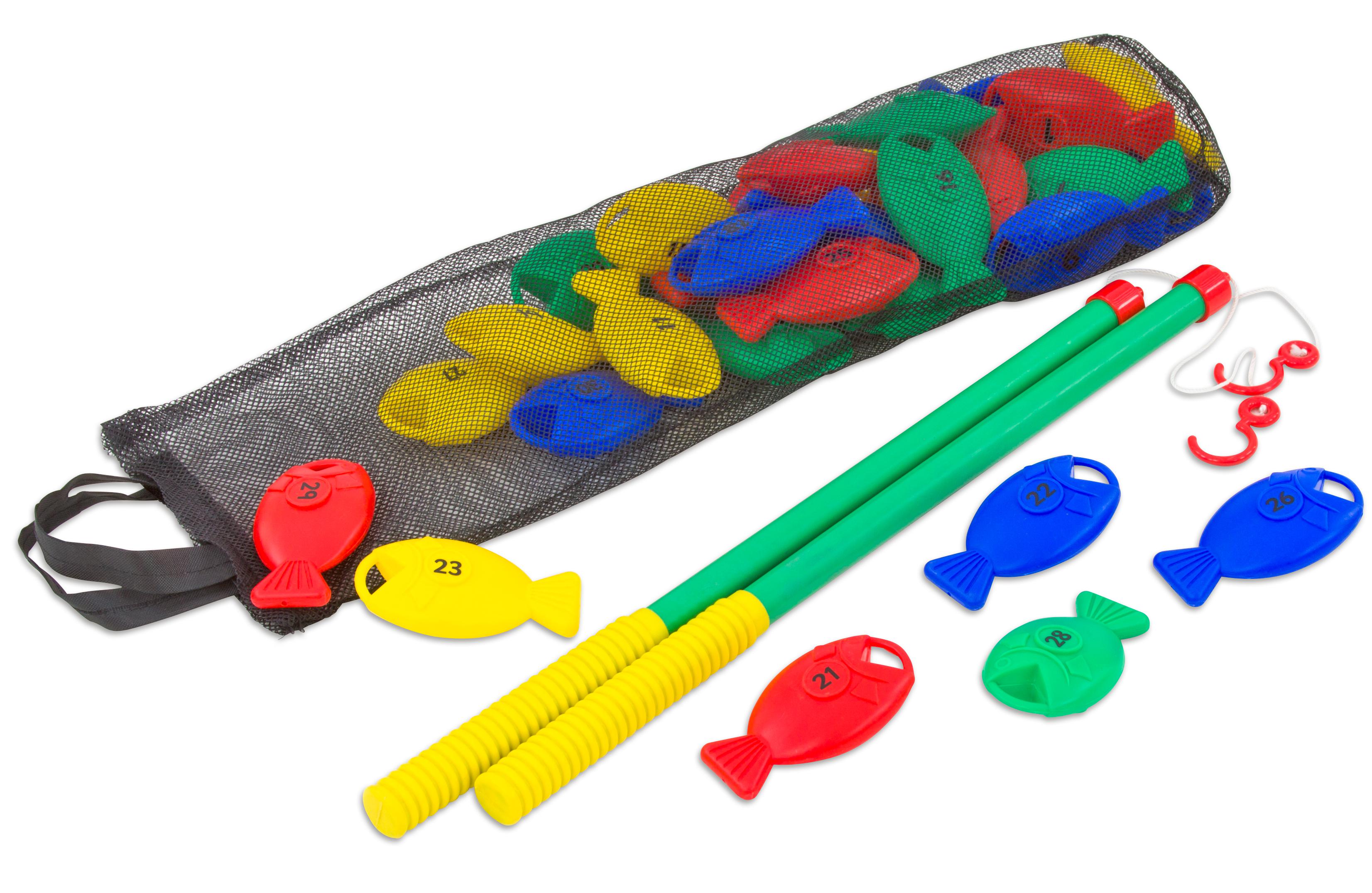 educational advantage Zahlenfische-Angelspiel, 32-teilig