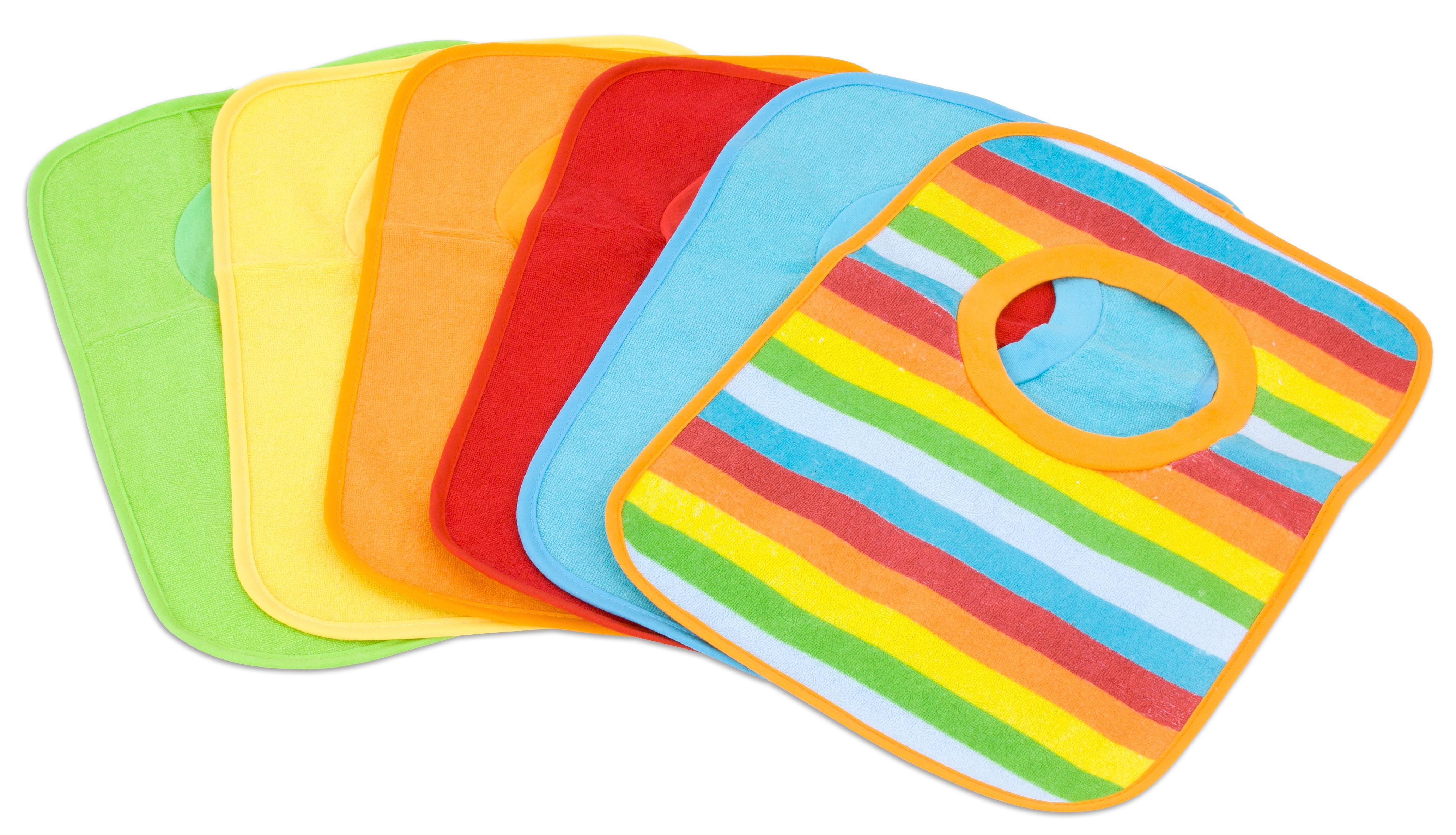 bieco Schlupflätzchen, 6-teilig