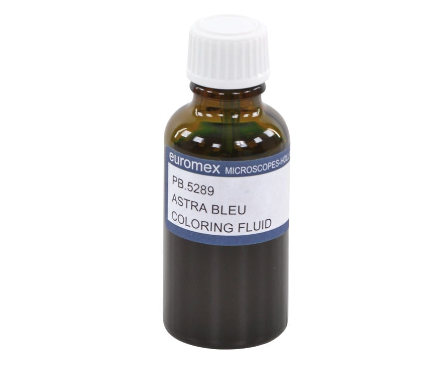 euromex Färbemittel, Chemikalien zum Mikroskopieren, Ausführung: Astralblau