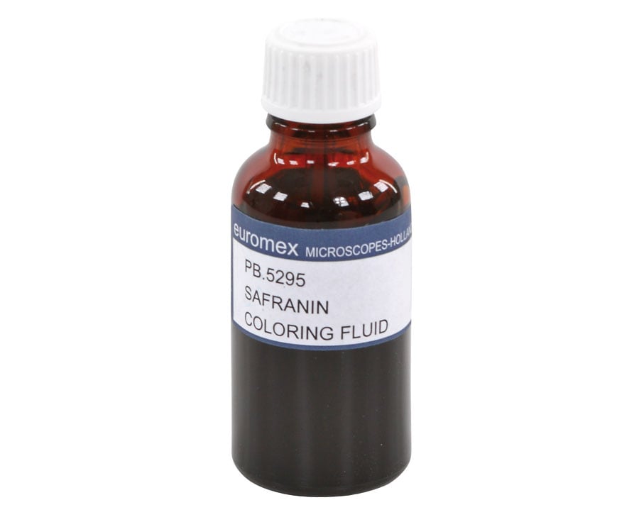 euromex Färbemittel, Chemikalien zum Mikroskopieren, Ausführung: Safranin