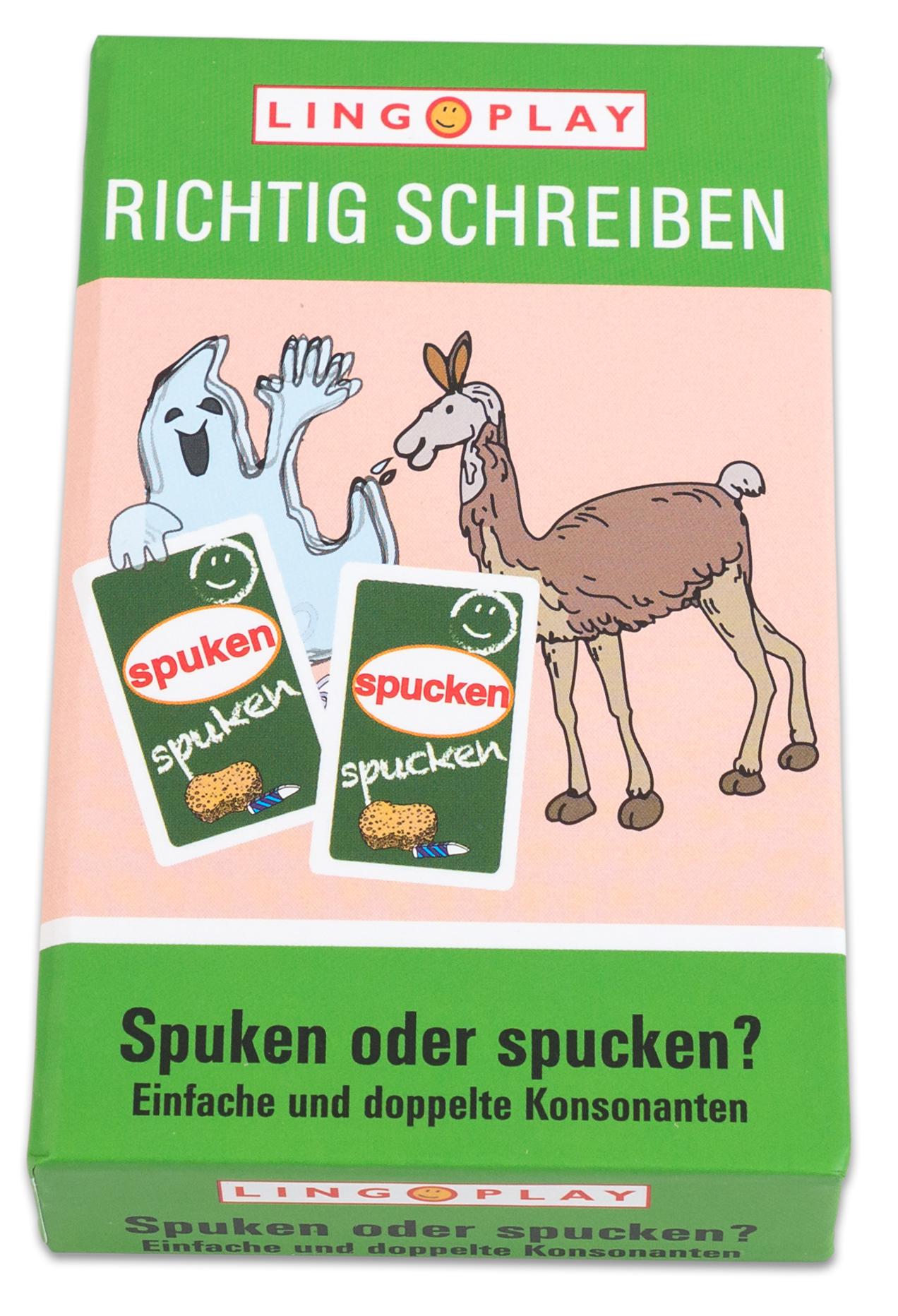 Lingo Play Richtig Schreiben - Spuken oder spucken?