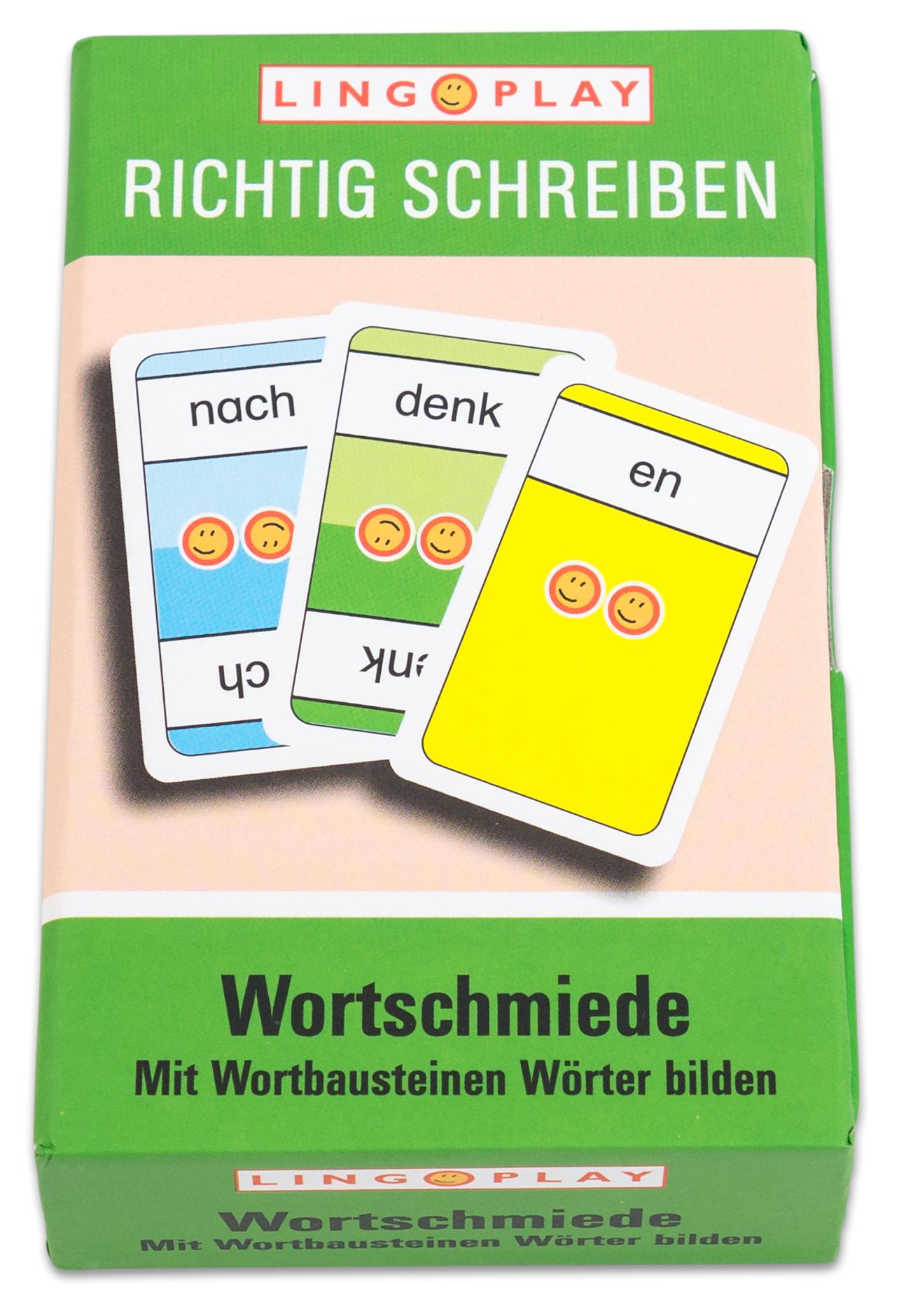 Lingo Play Richtig Schreiben – Wortschmiede – mit Wortbausteinen Wörter bilden