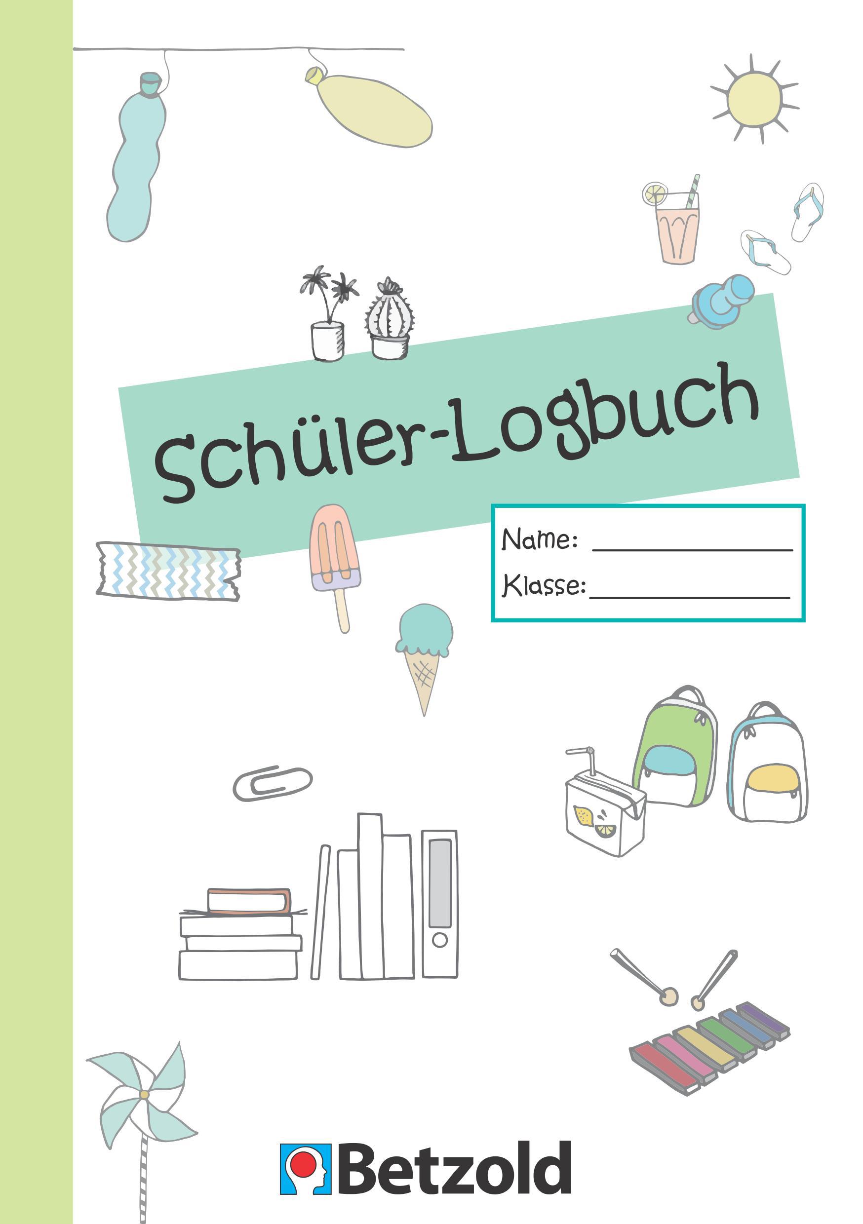 Betzold Orgaheft Schüler-Logbuch