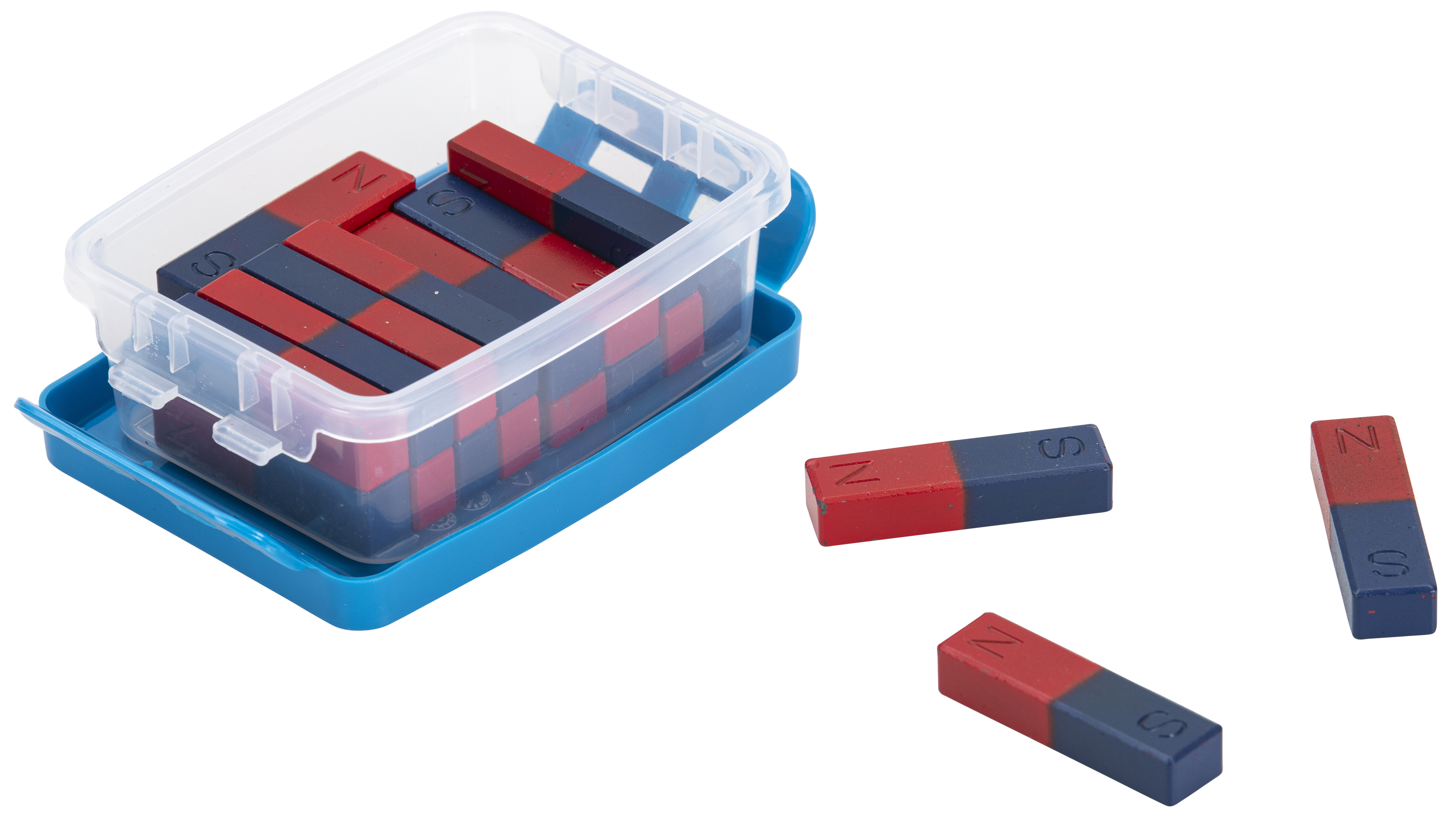 Shaw Magnets Satz mit 20 Stabmagneten, Box zur Aufbewahrung: Ja, Größe: 50 mm