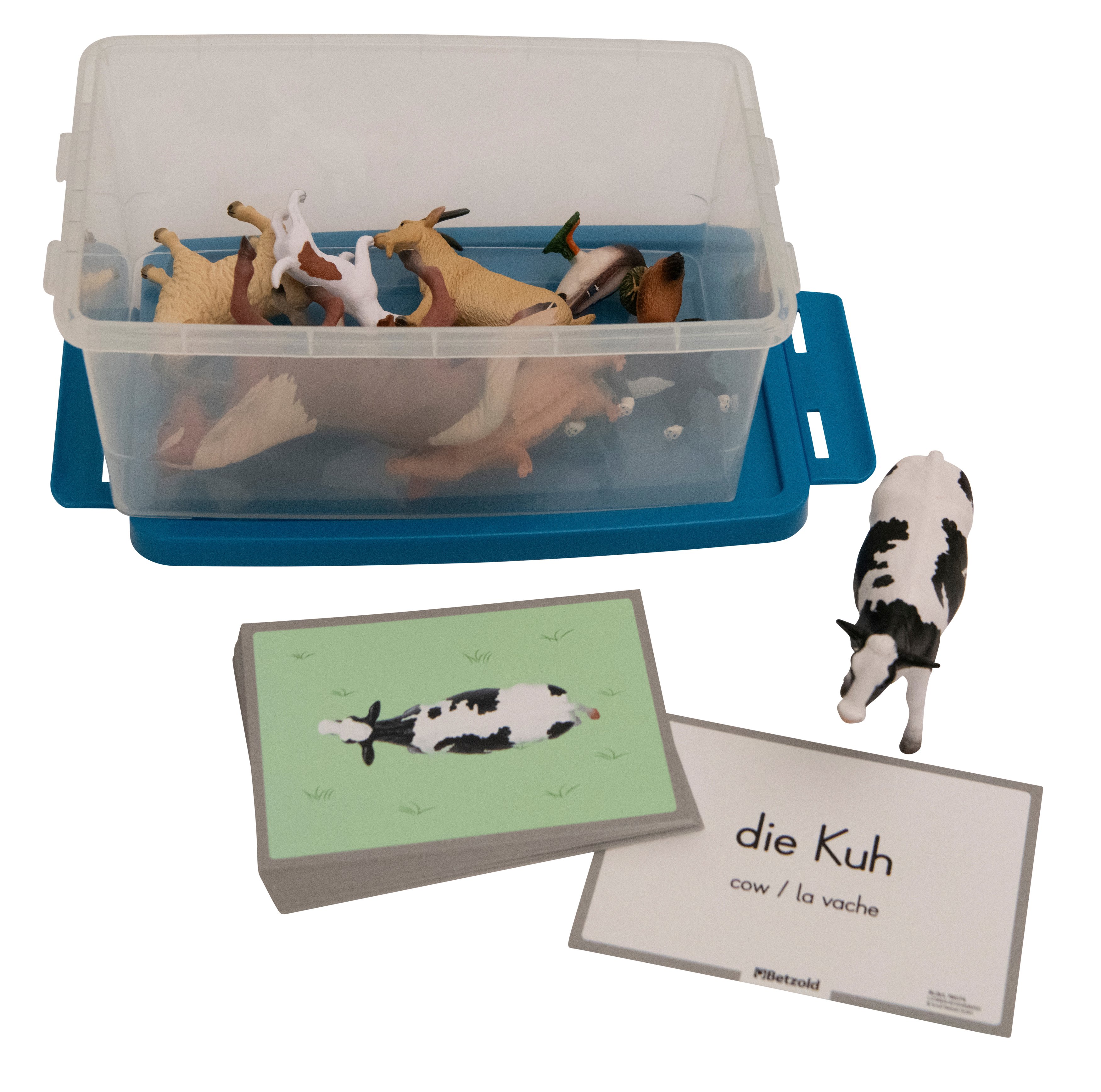 Betzold Tiere zuordnen, Ausführung: Bauernhoftiere