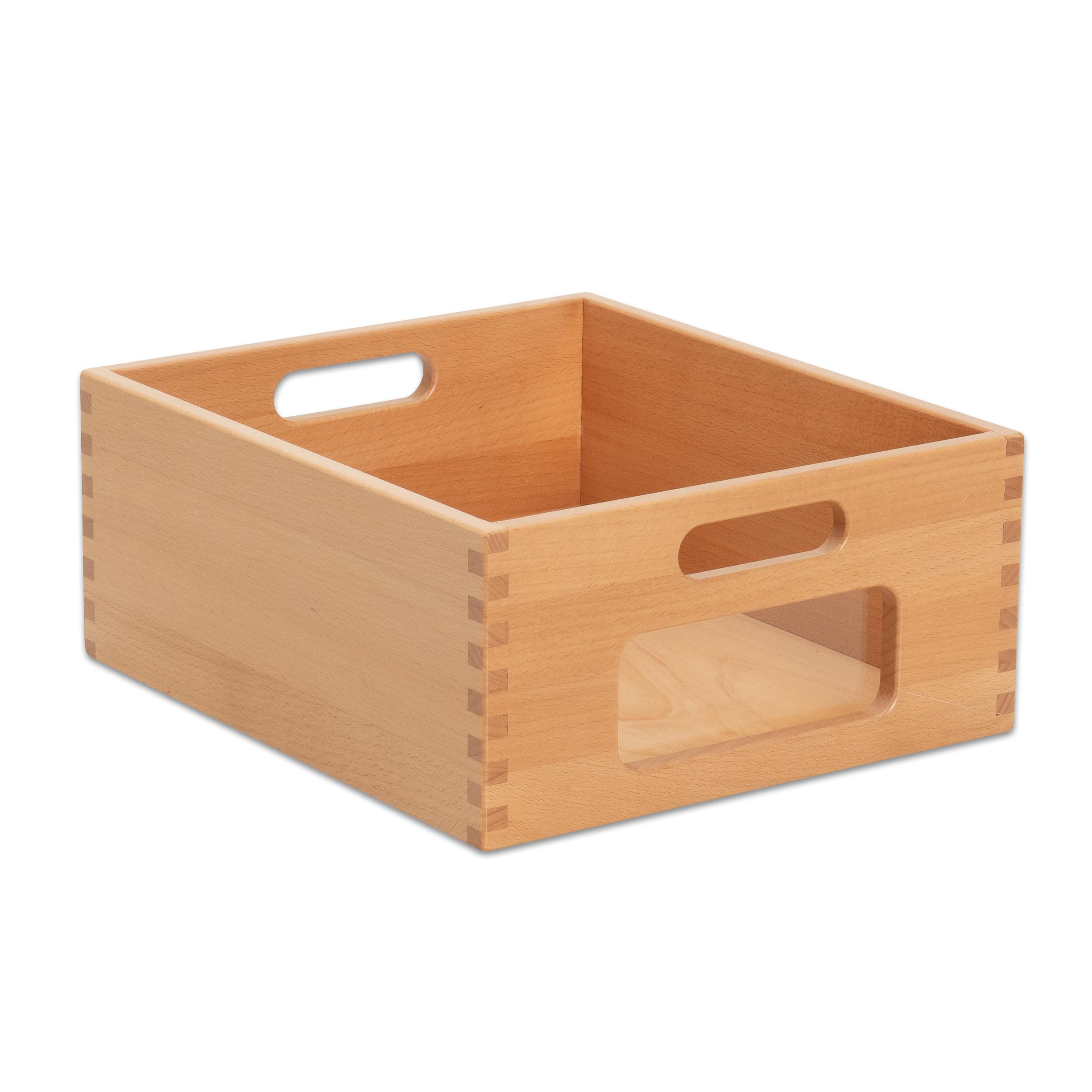 Betzold Materialkasten, Materialbox, Holzdekor: Buche