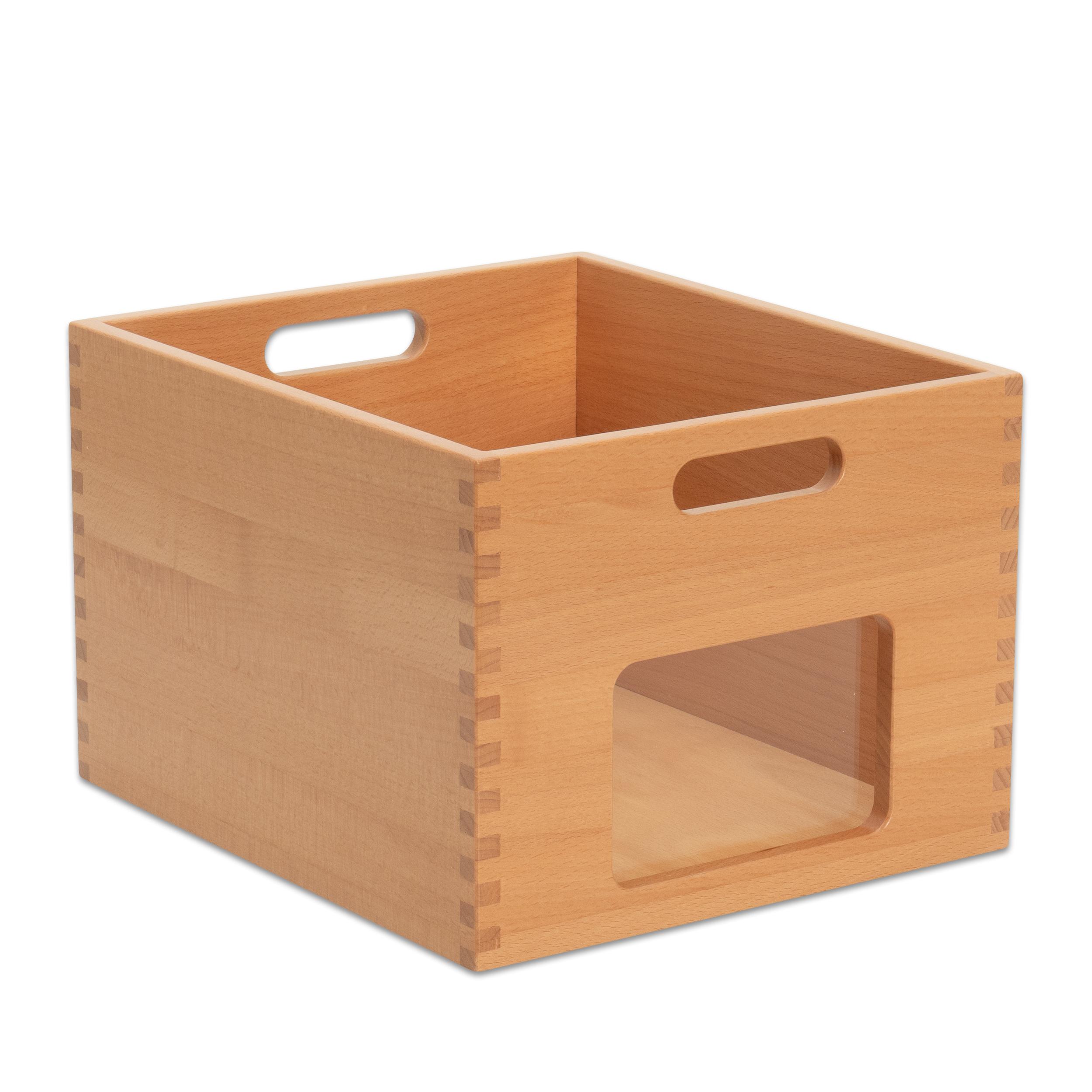 Betzold Materialkasten, Materialbox, Holzdekor: Buche