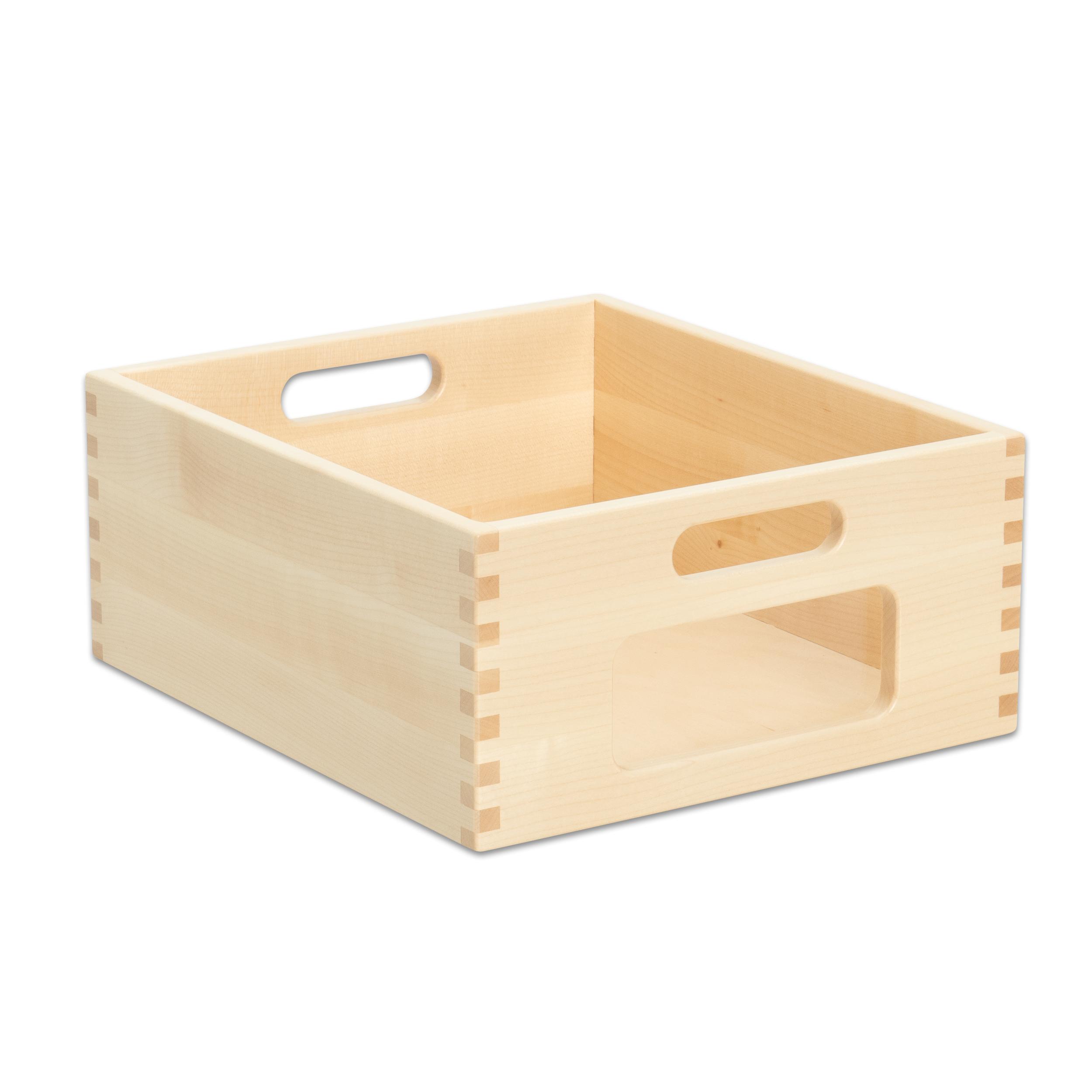 Betzold Materialkasten, Materialbox, Holzdekor: Ahorn