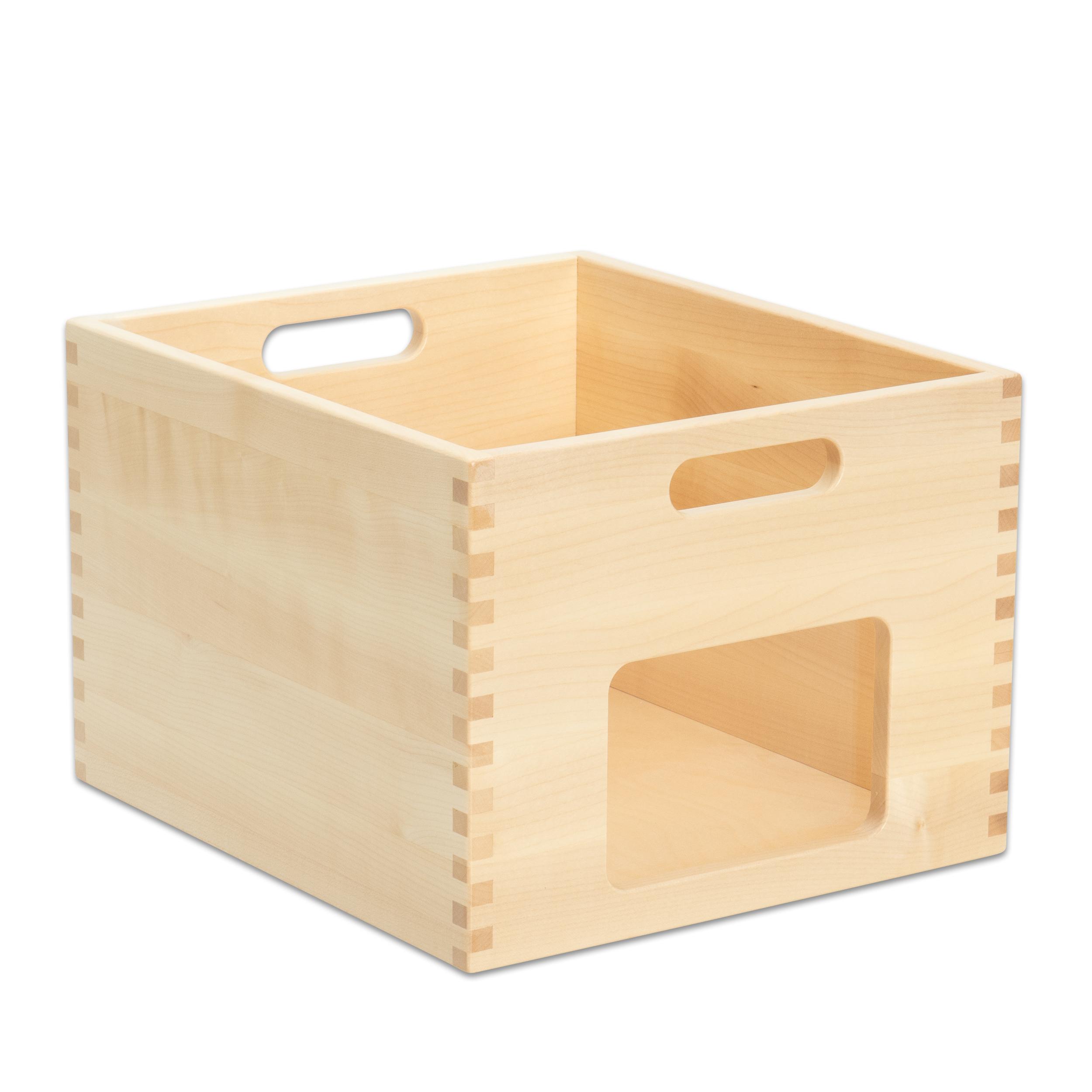 Betzold Materialkasten, Materialbox, Holzdekor: Ahorn