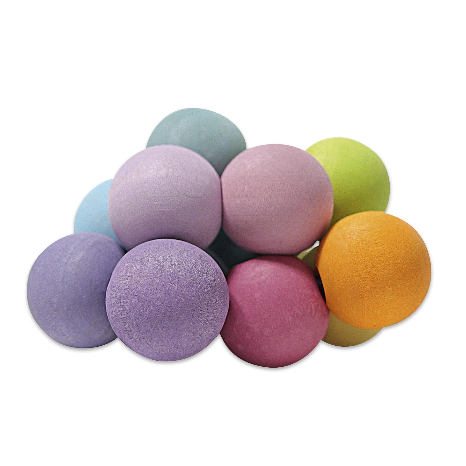 GRIMMS Kugelgreifling Regenbogen, Farbe: pastell