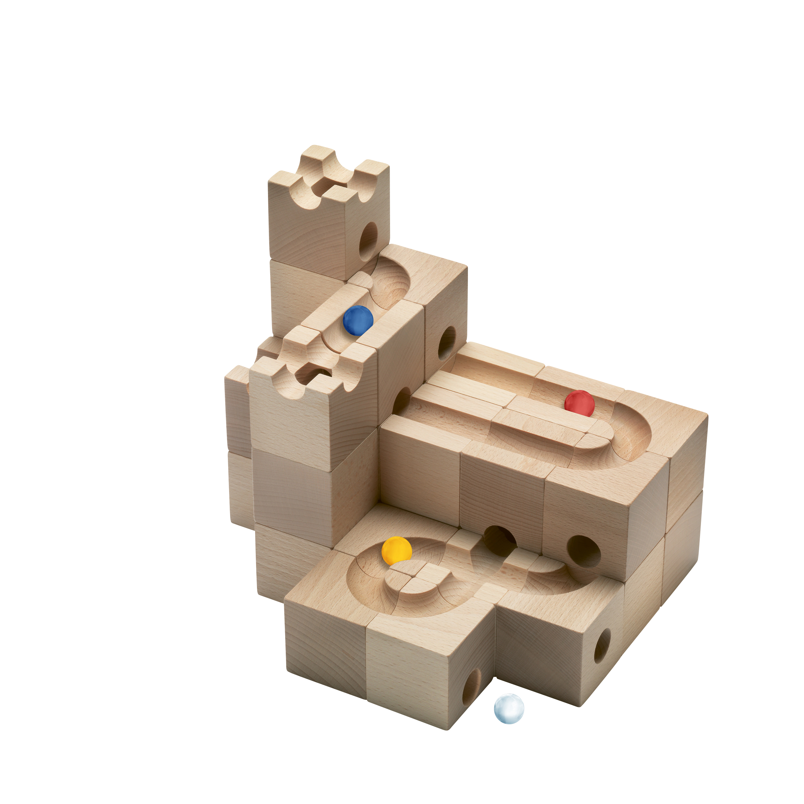 CUBORO® Kugelbahn „Standard“, Ausführung: 32-tlg.