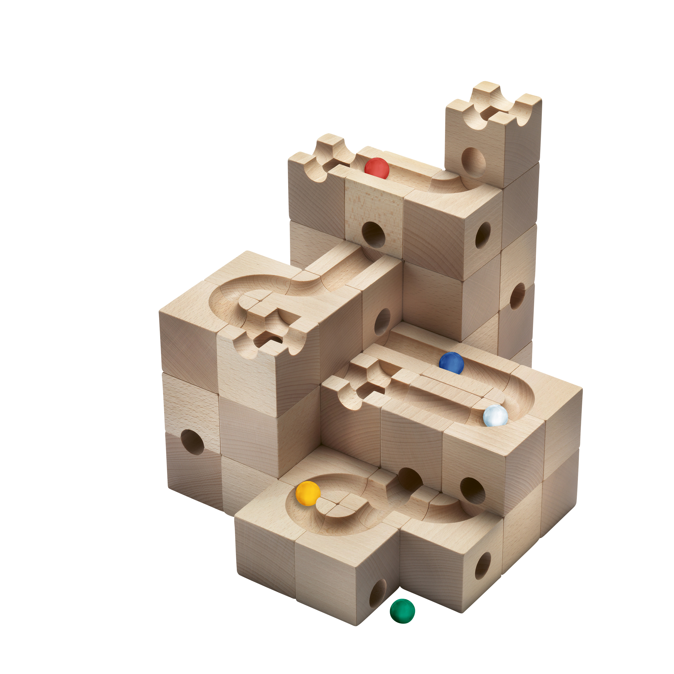 CUBORO® Kugelbahn „Standard“, Ausführung: 50-tlg.