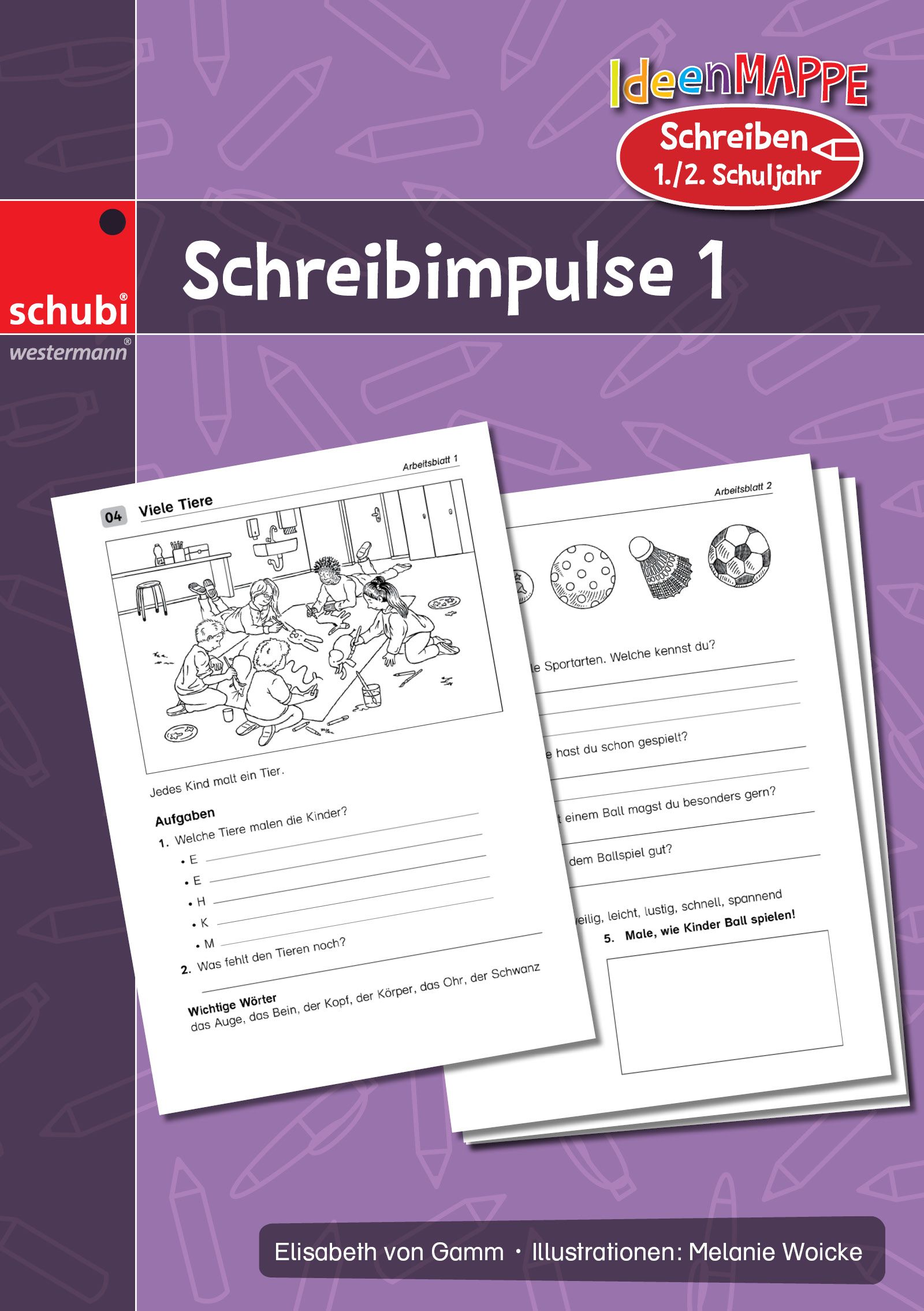 Schubi Ideenmappe Schreibimpulse, Ausführung: 1./2. Schuljahr