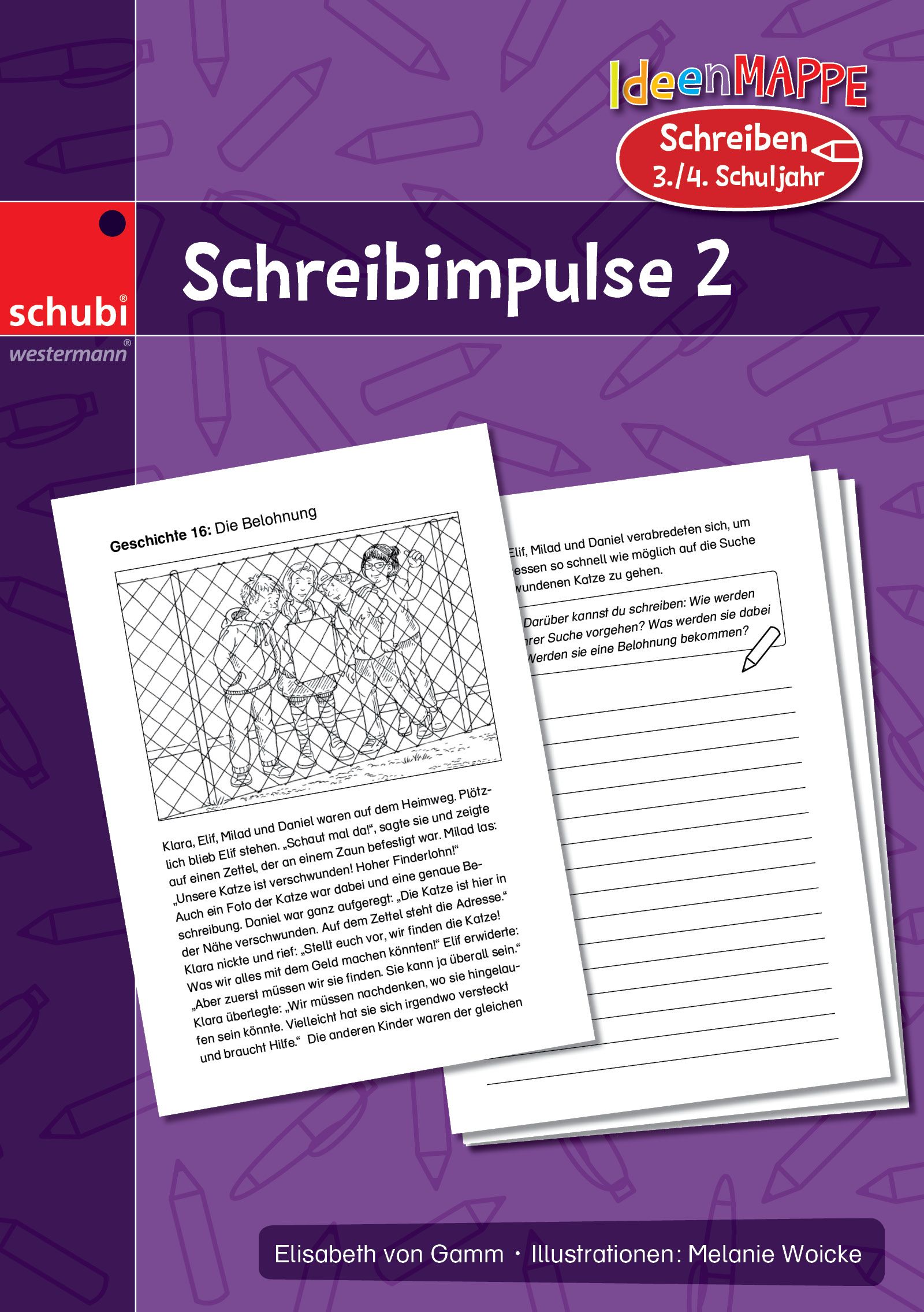 Schubi Ideenmappe Schreibimpulse, Ausführung: 3./4. Schuljahr