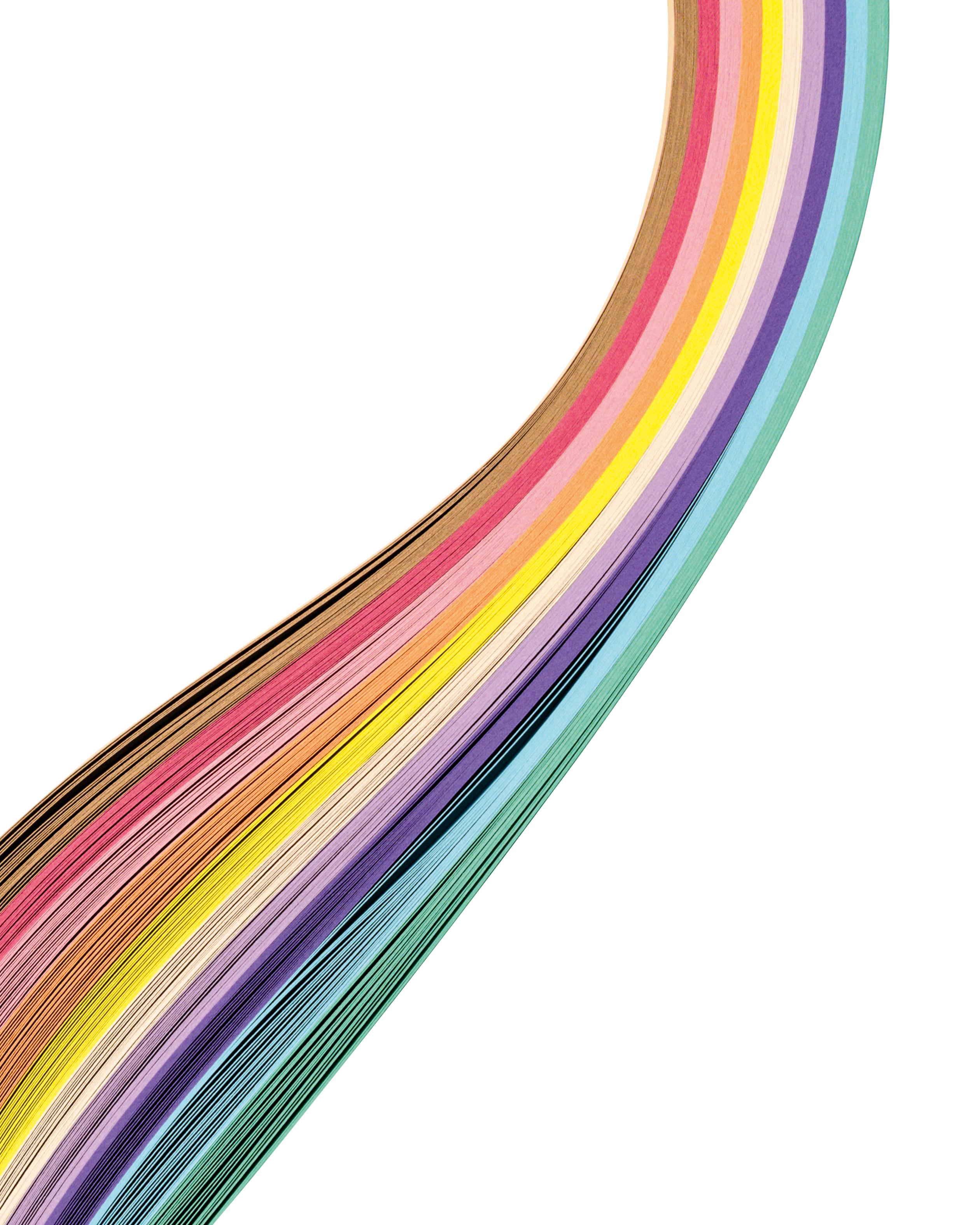 folia 200 Flechtstreifen, Farbe: pastell