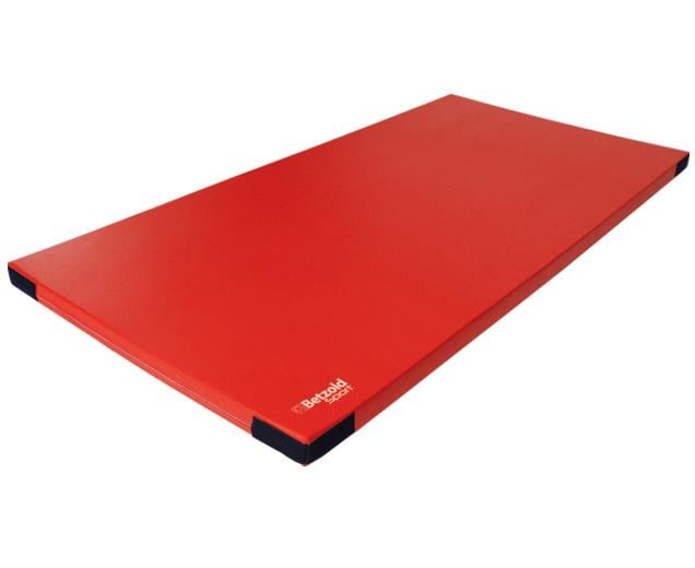 Betzold Fallschutzmatte, Farbe: rot, Größe: 150 x 100 x 6 cm
