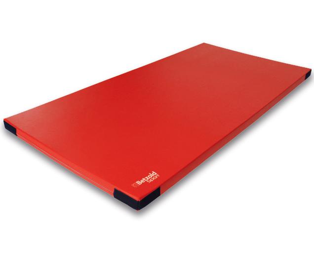 Betzold Fallschutzmatte, Farbe: rot, Größe: 200 x 100 x 6 cm