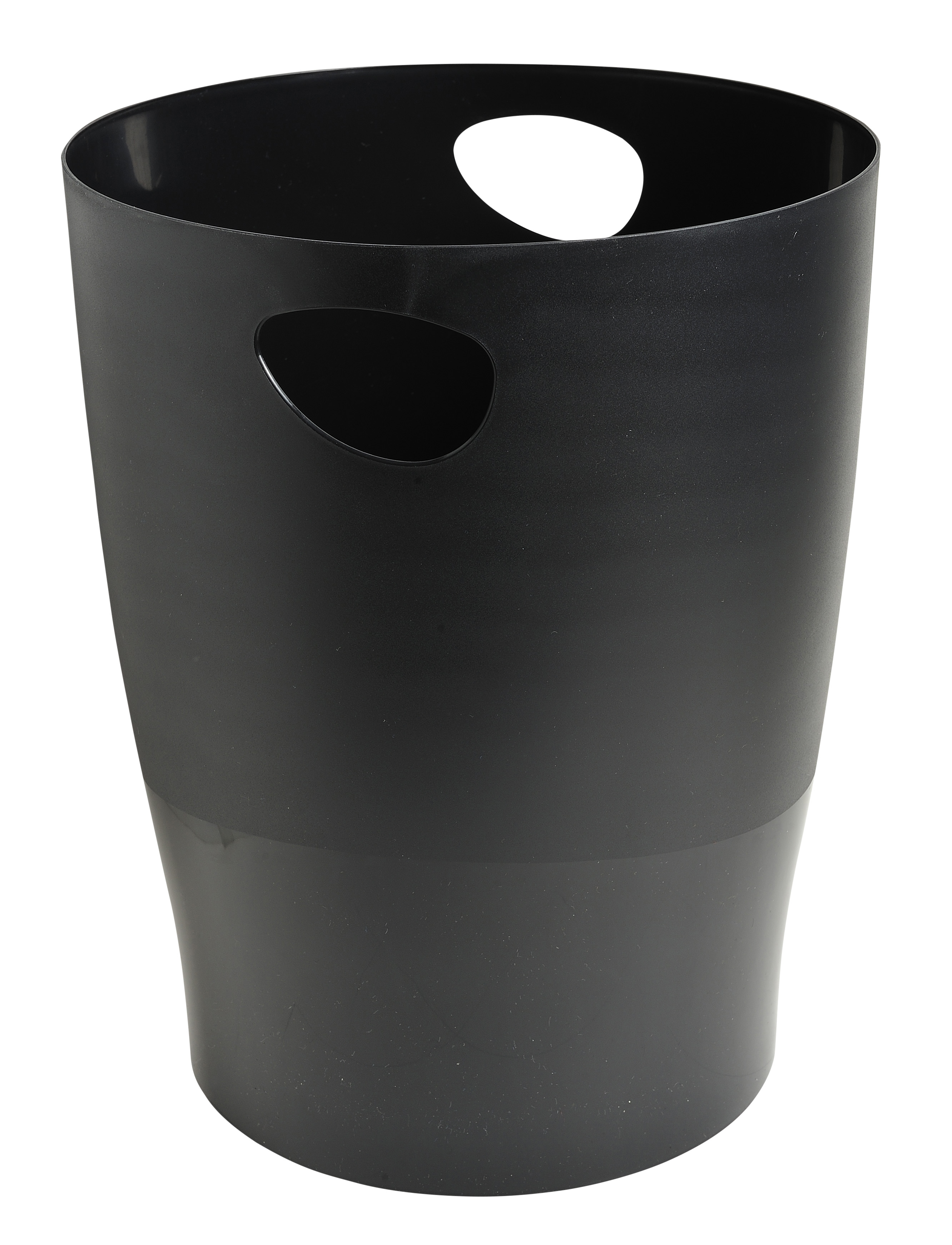 Exacompta Papierkorb „Ecobin“, 15 Liter, Farbe: schwarz