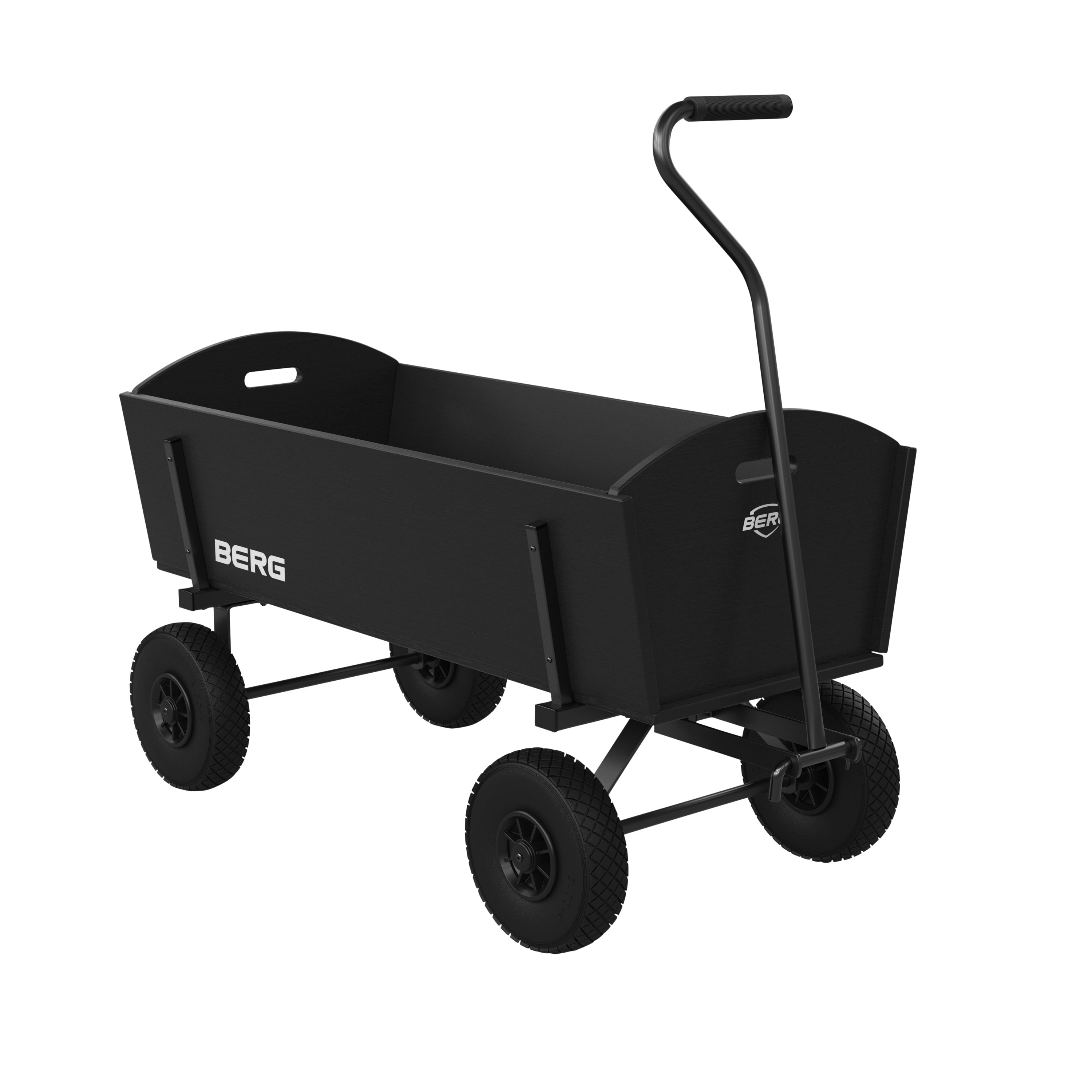 BERG Bollerwagen XL, Krippenwagen & Bollerwagen, Farbe: schwarz