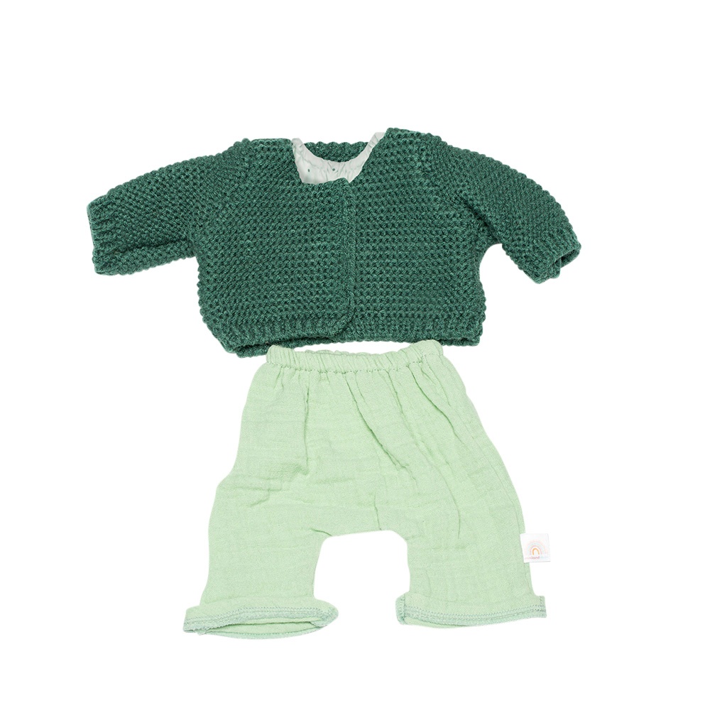 Miniland Puppenkleidung Herbst, 38 cm, Junge