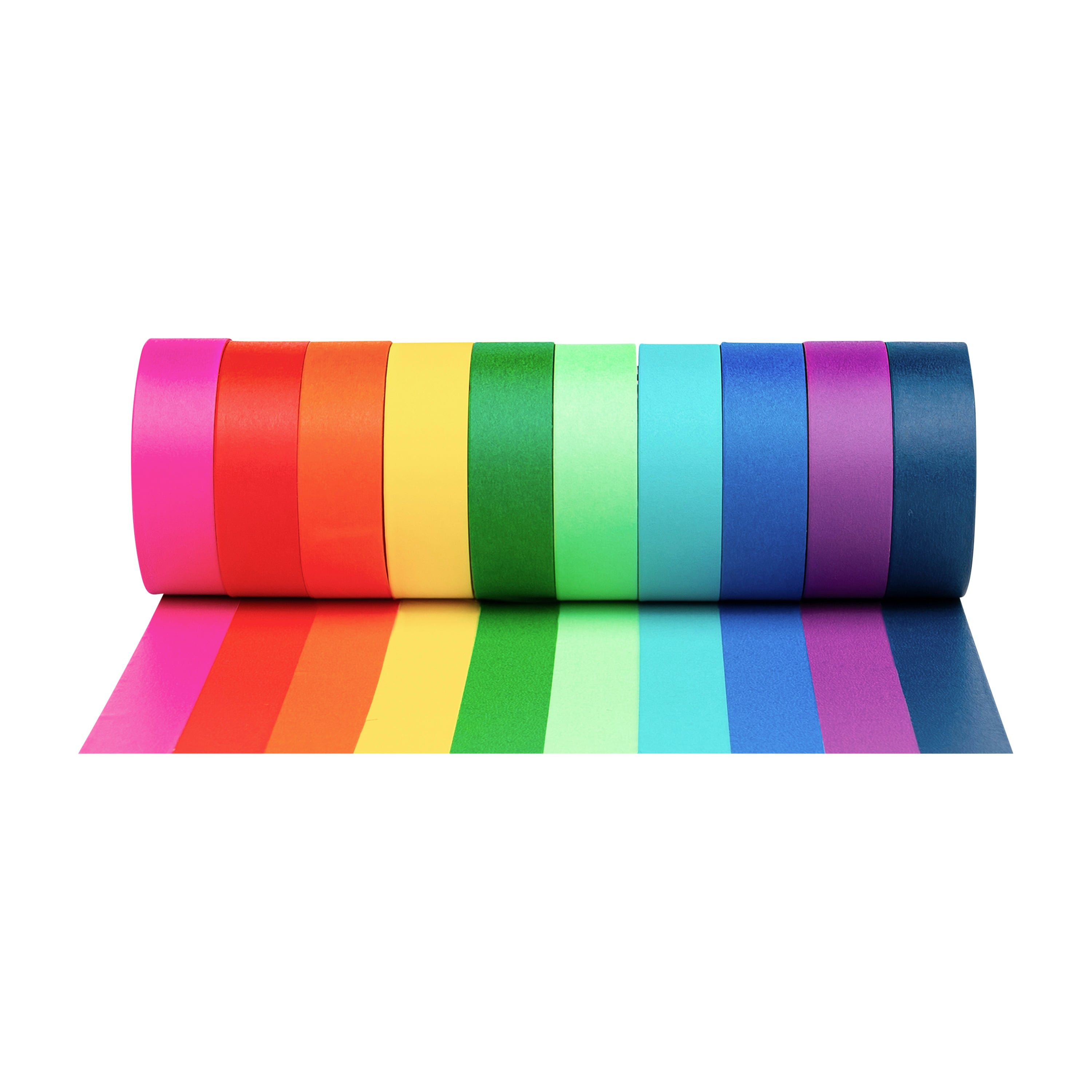 CS Washi-Tape, 10er-Set, Washi Tape, Farbe: basic