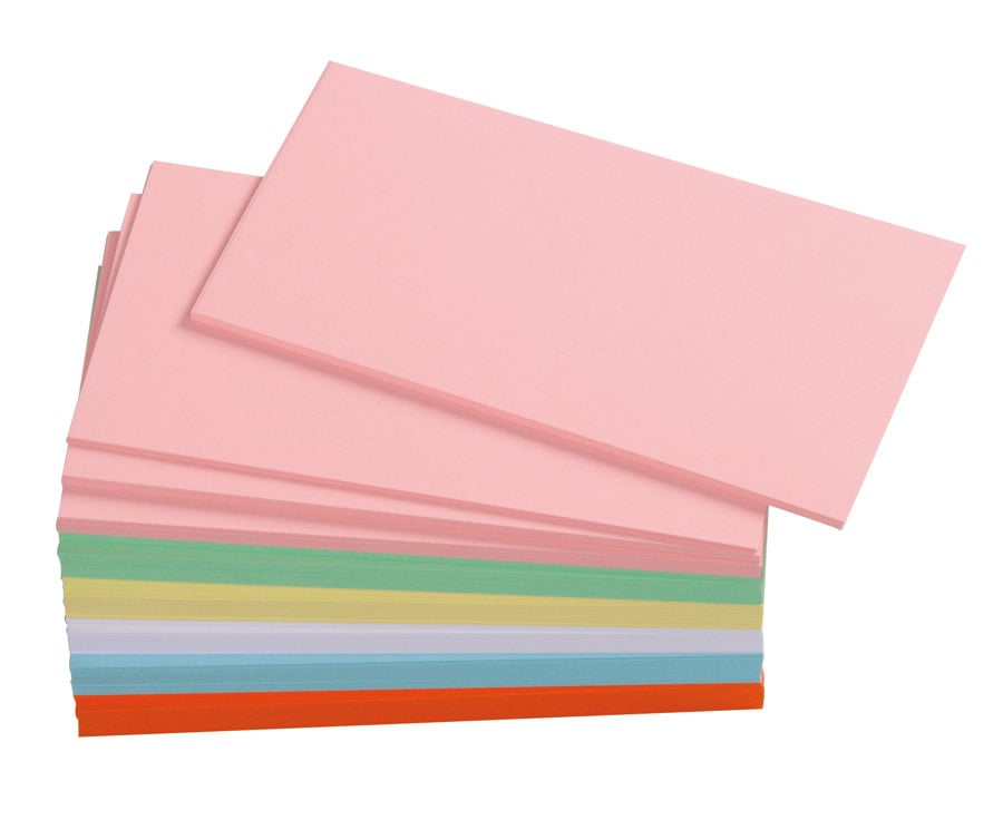 magnetoplan Moderationsrechtecke, 500 Stück, 20 x 10 cm