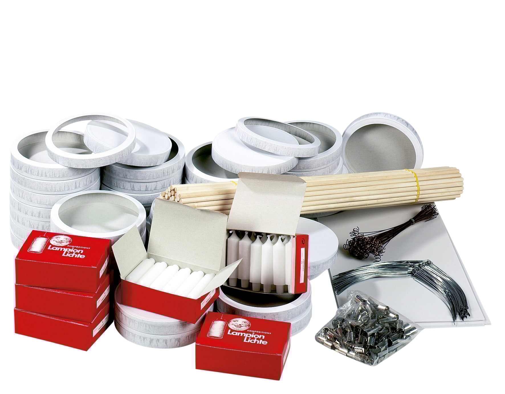 Betzold Laternen-Riesen-Set 1, für 50 runde Laternen