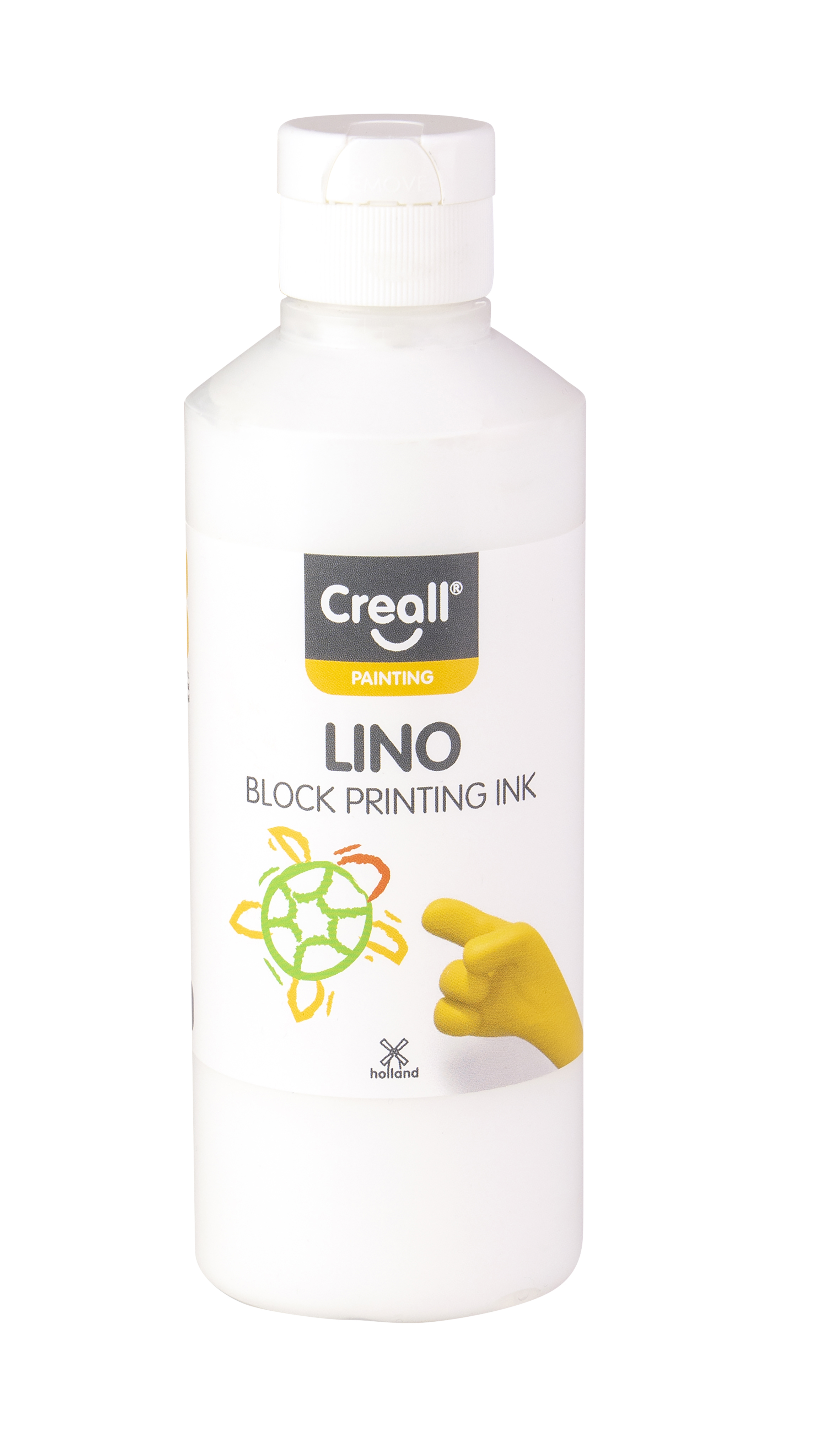 Creall Linol-Druckfarbe, Farbe: weiß