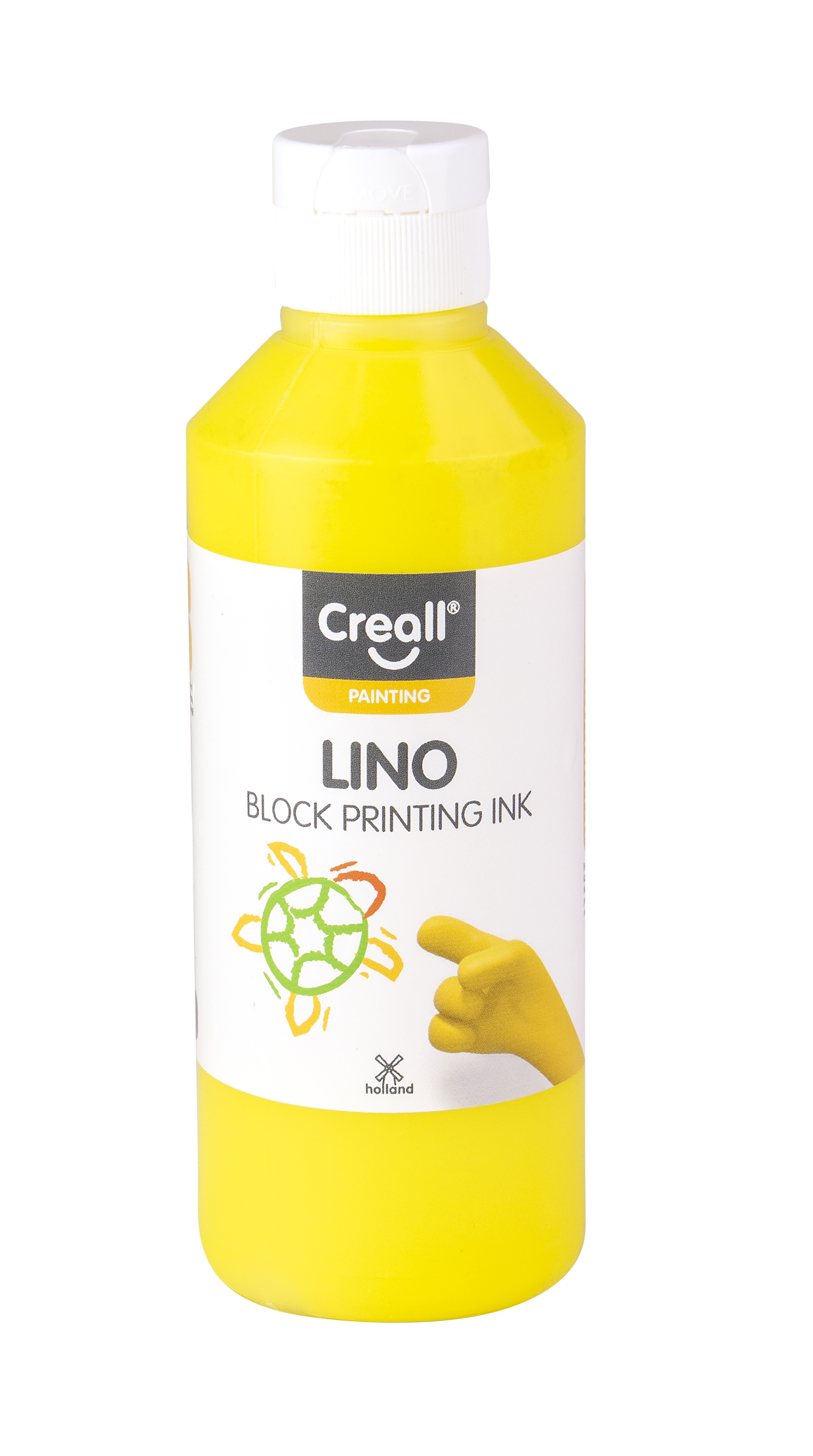 Creall Linol-Druckfarbe, Farbe: gelb