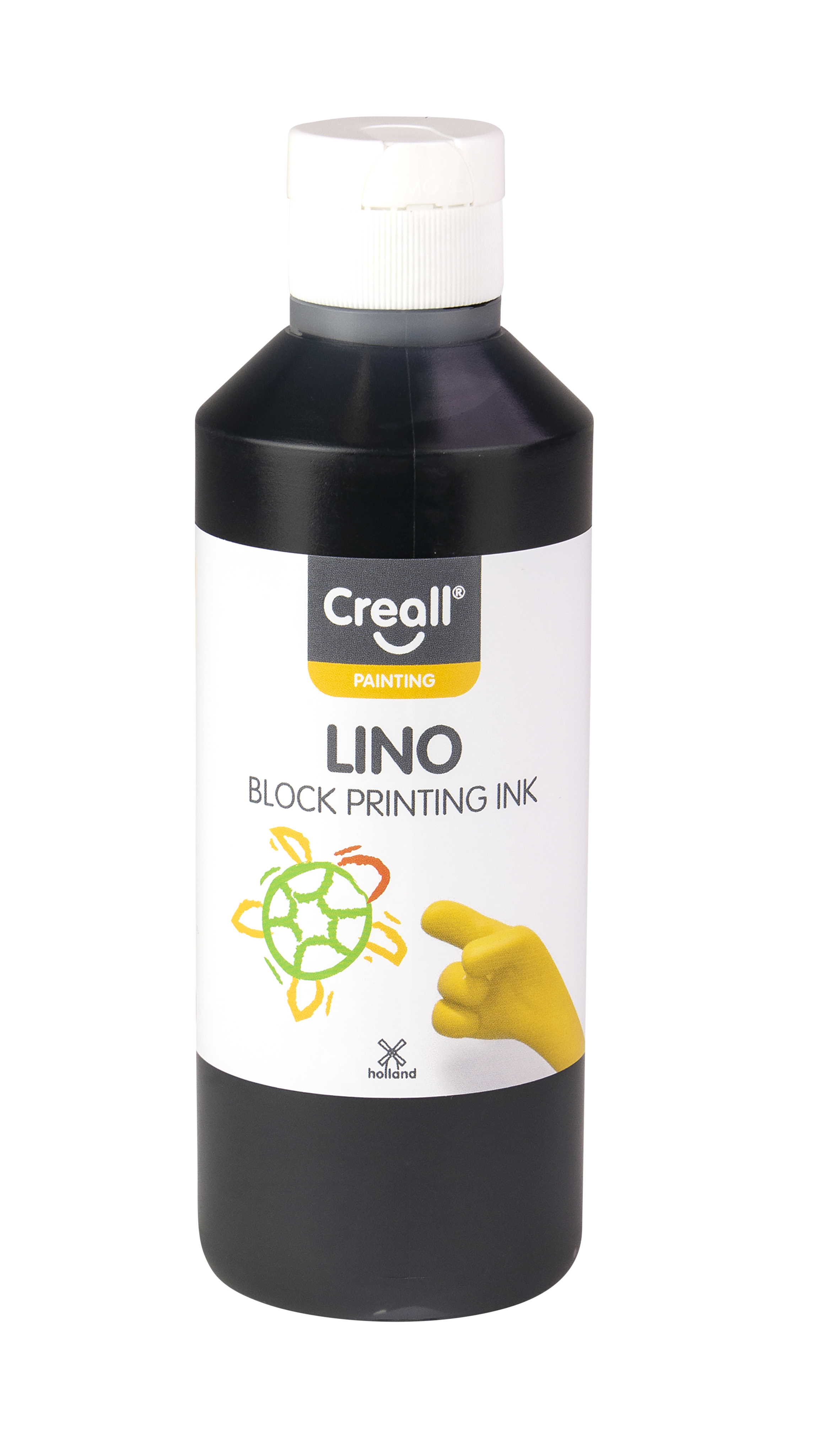 Creall Linol-Druckfarbe, Farbe: schwarz