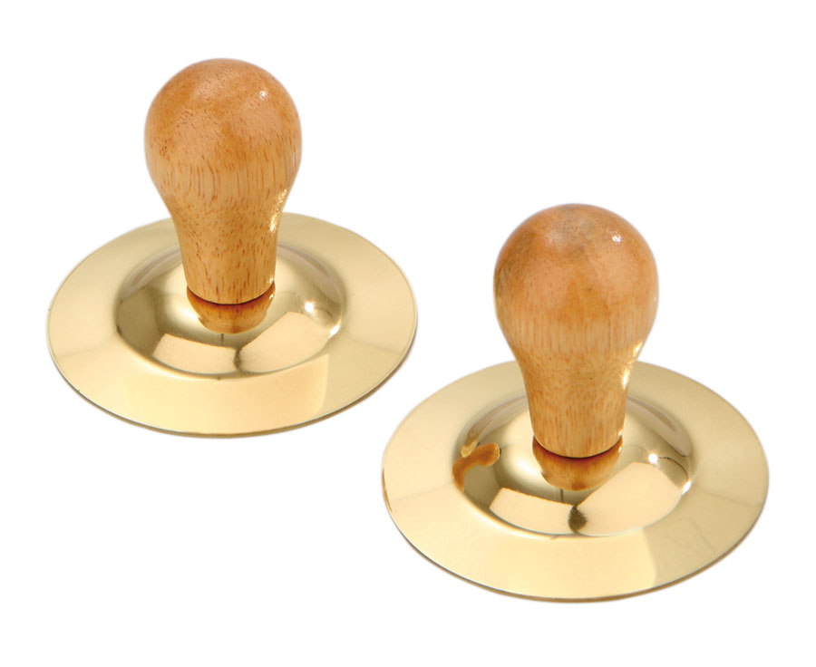 Betzold Finger-Cymbeln mit Holzgriff