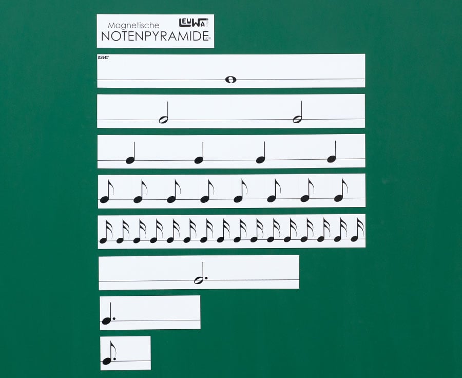 LEUWA Magnetische Notenpyramide