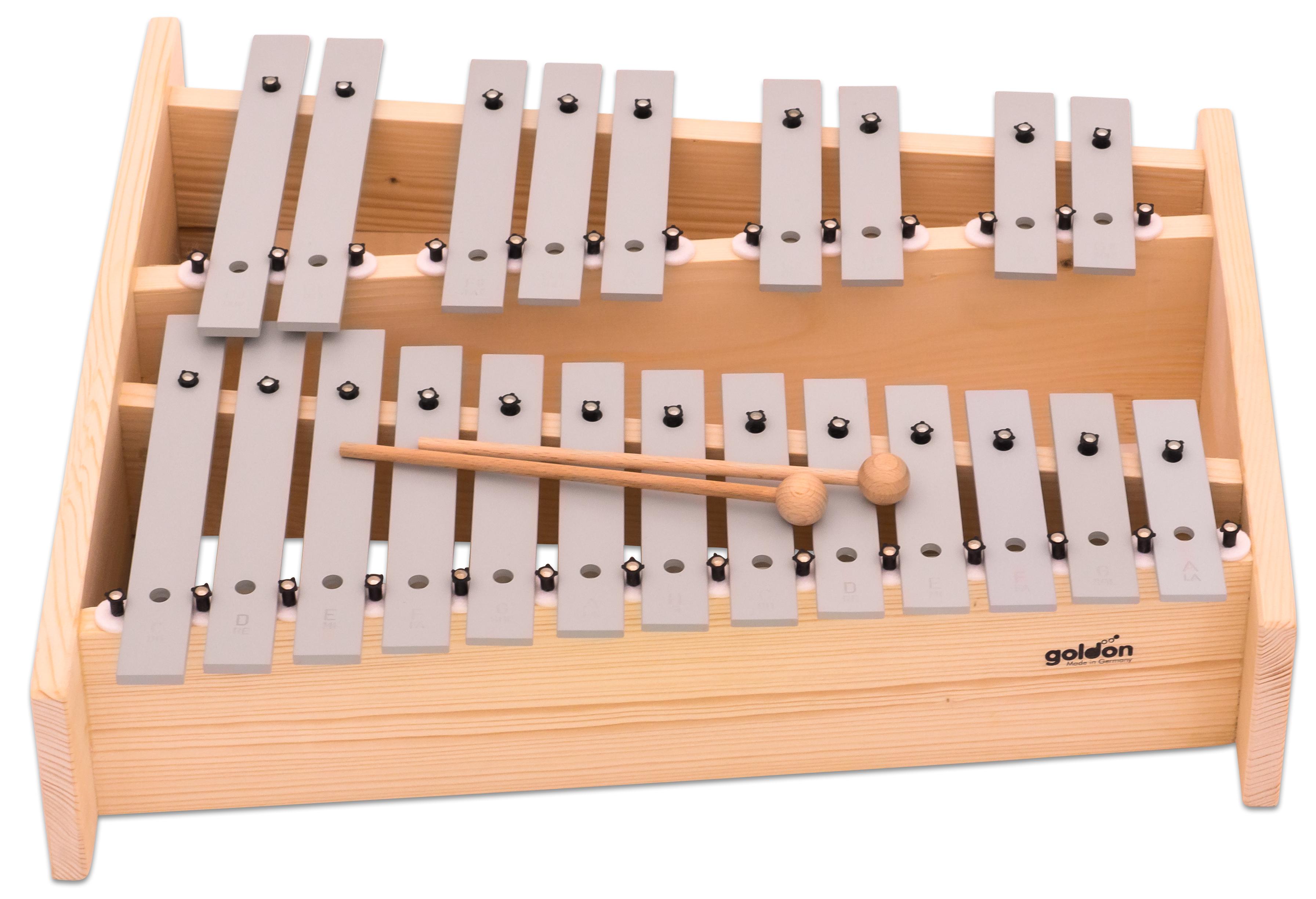 Goldon Chromatisches Metallophon, Stimmlage: Alt