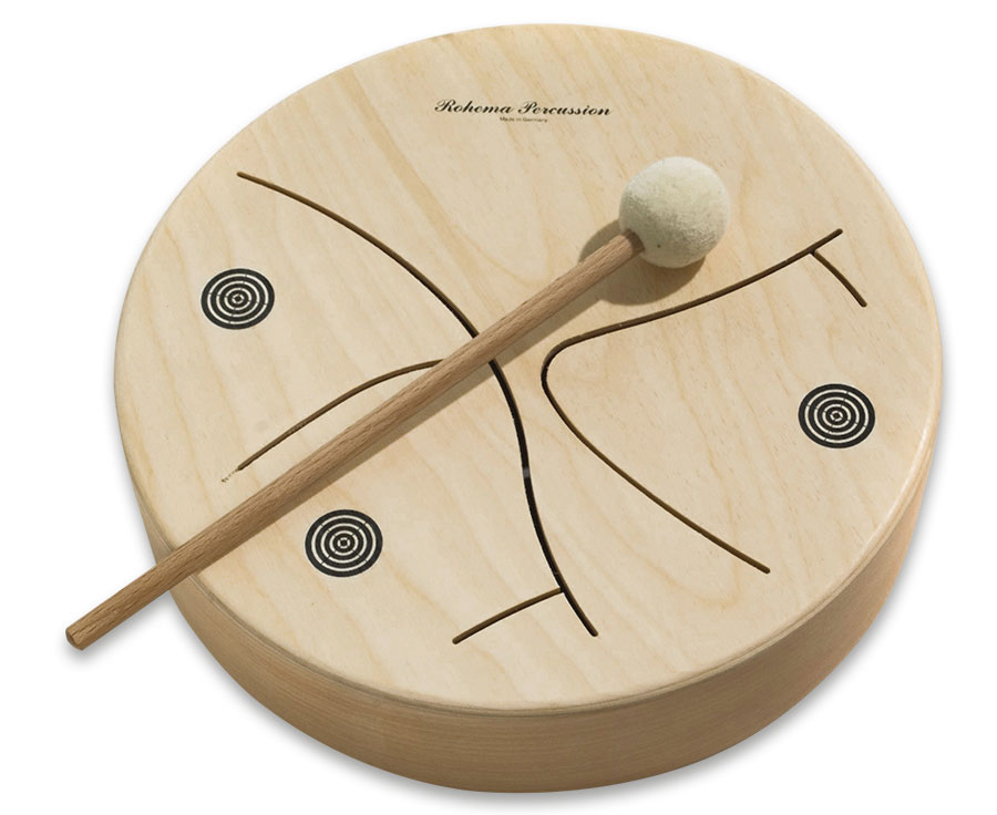 Rohema Holz-Tamburin, 3-tönig