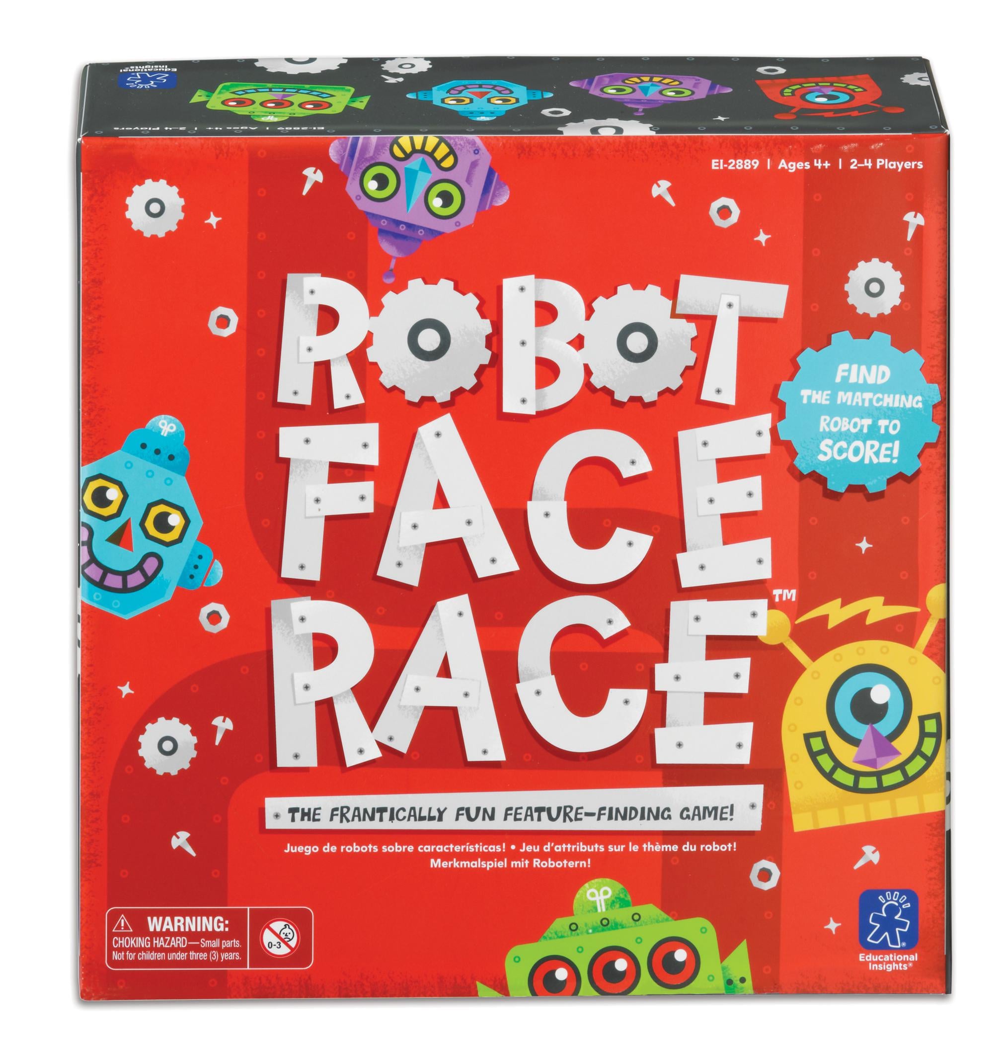 Learning Resources Robot Face Race
