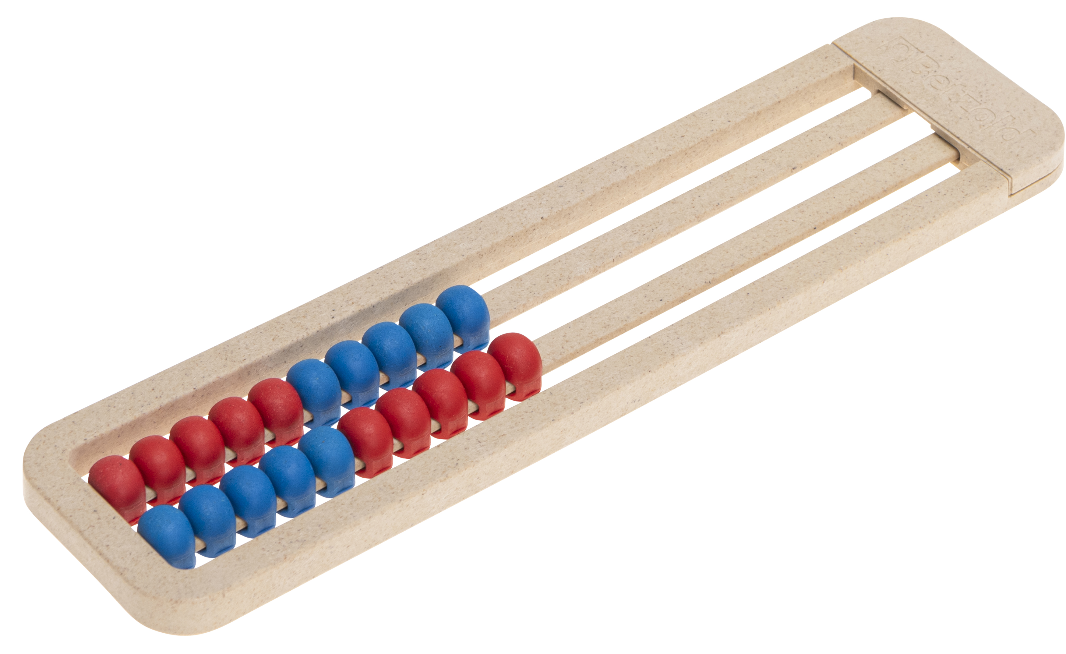 Betzold Rechenrahmen aus treeNside-Material, ZR bis 20, Farbwechsel, Farbe: rot/blau