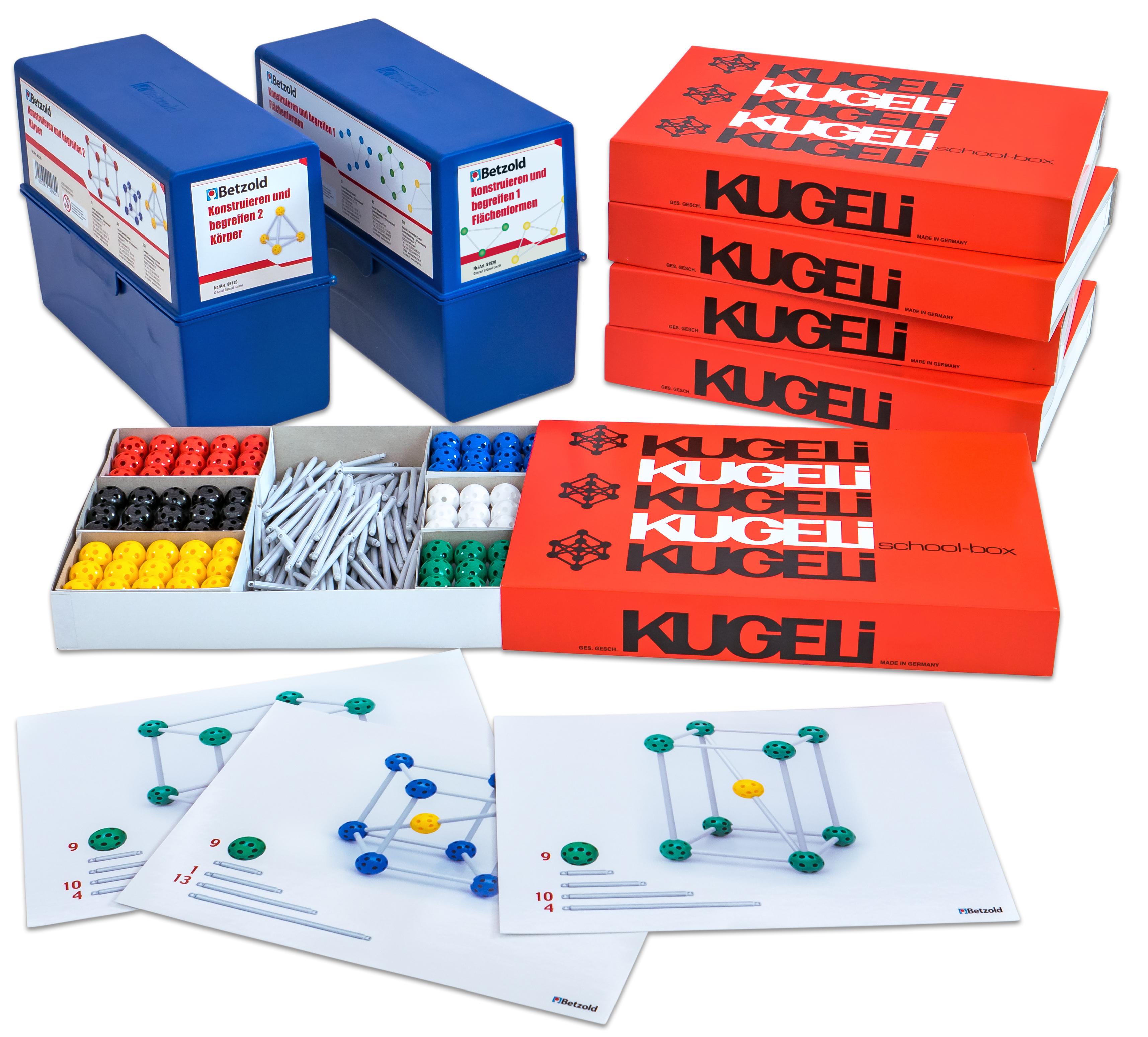 Betzold - Klassensatz Konstruieren und Begreifen - Geometrie Steck