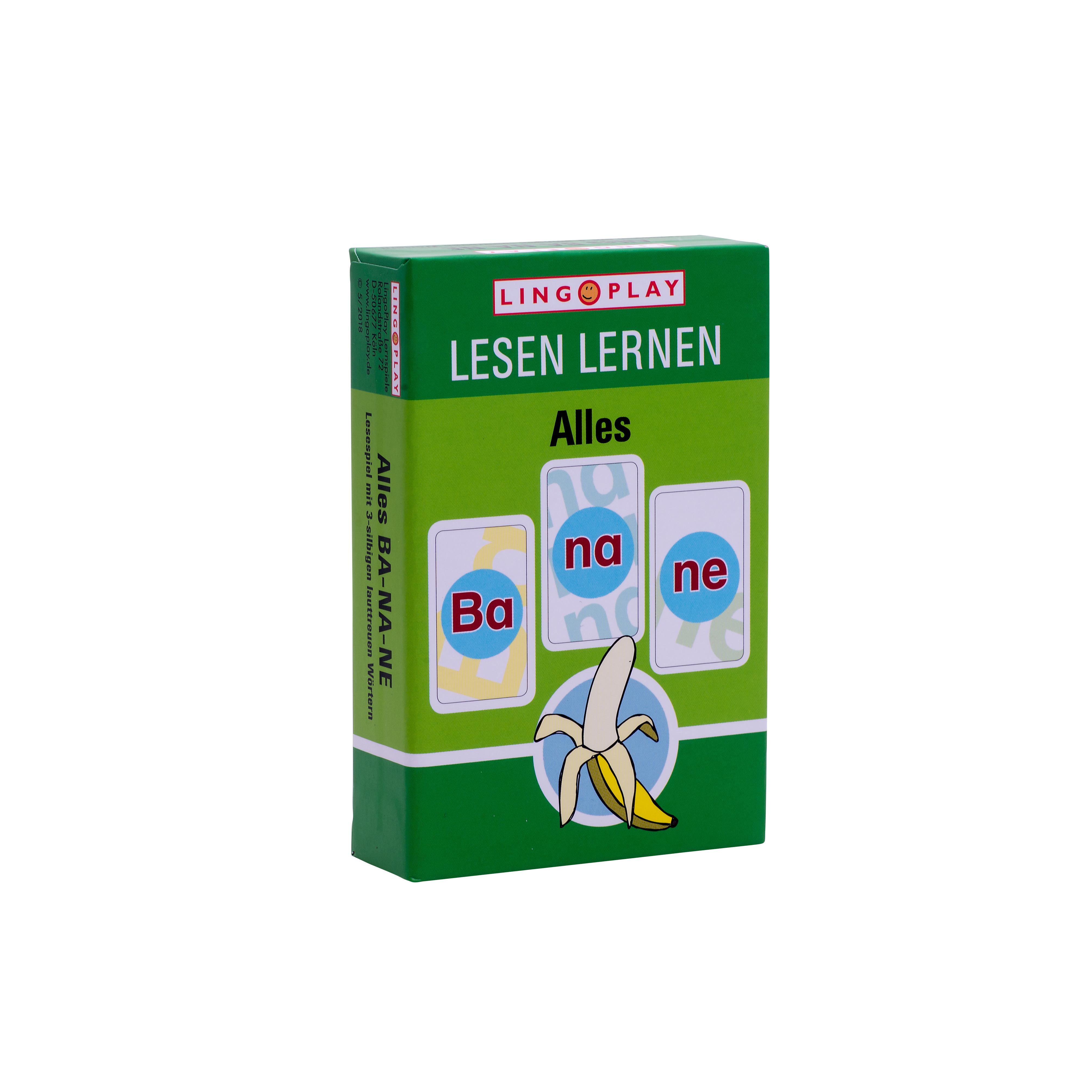 Lingo Play Silbenlesespiel „Alles Ba-na-ne “