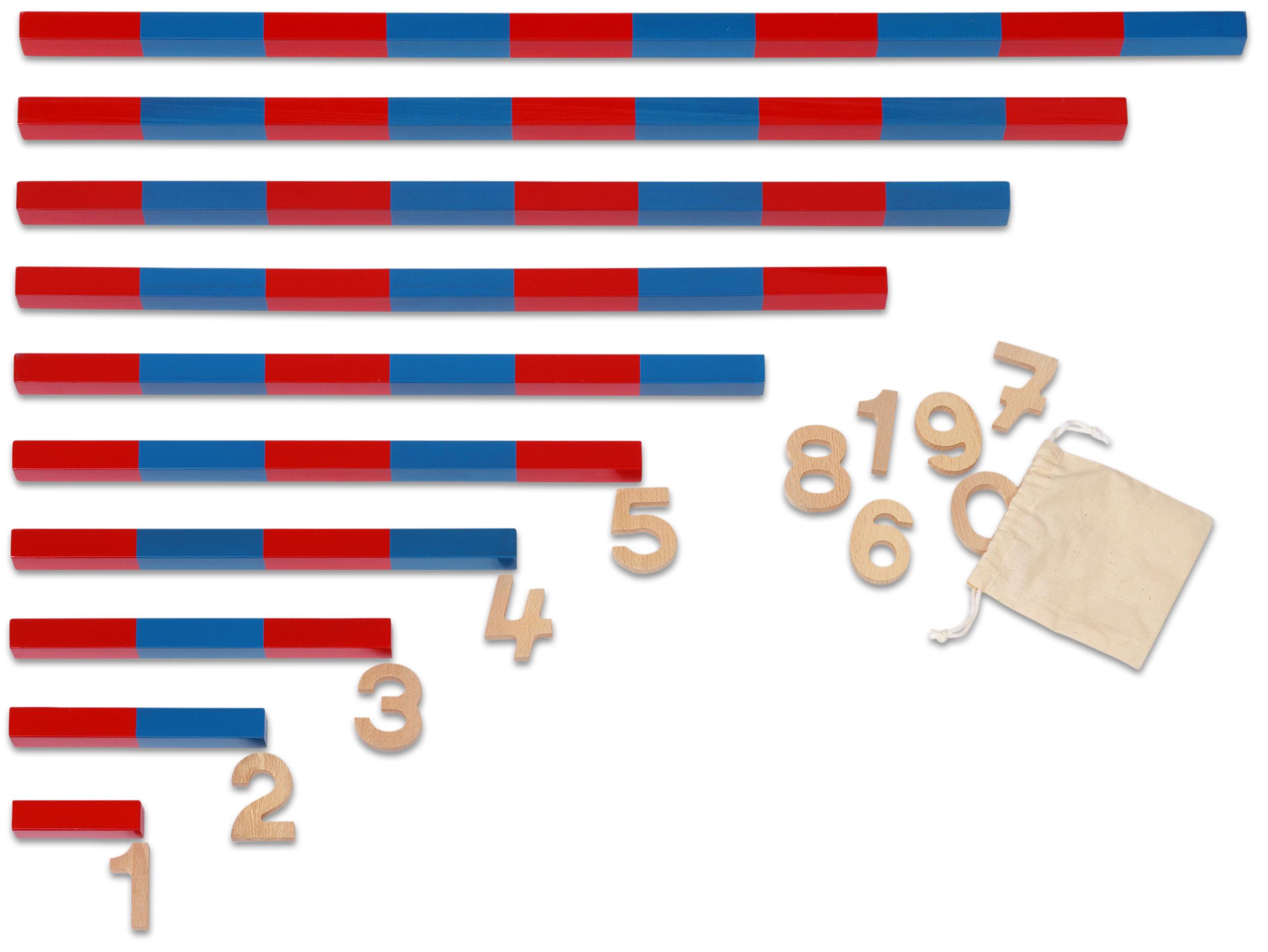 Betzold große numerische Stangen