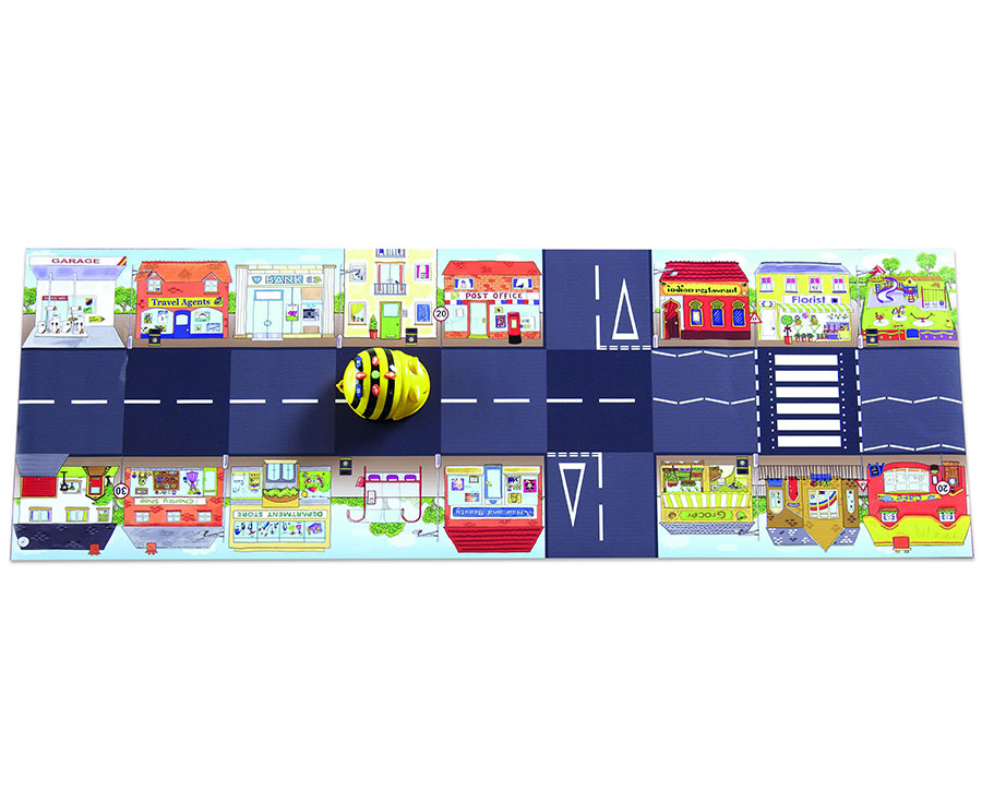 tts Bee-Bot Straßen-Spielfeld