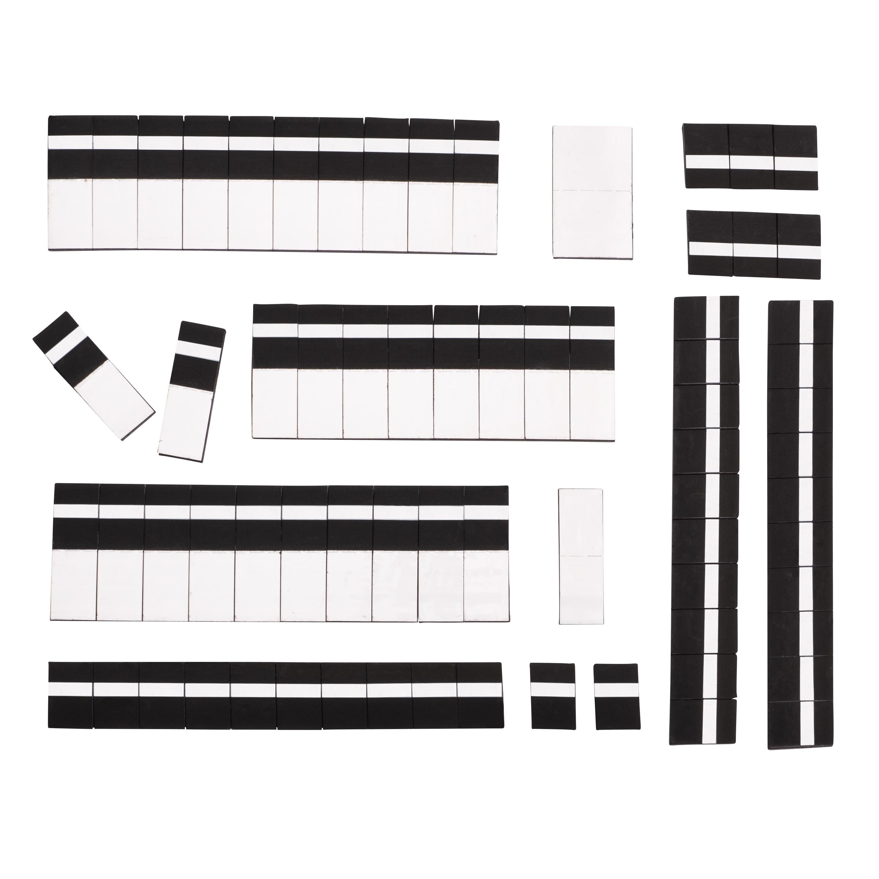 Betzold Kippmagnete - Satz B, Farbe: schwarz gestreift
