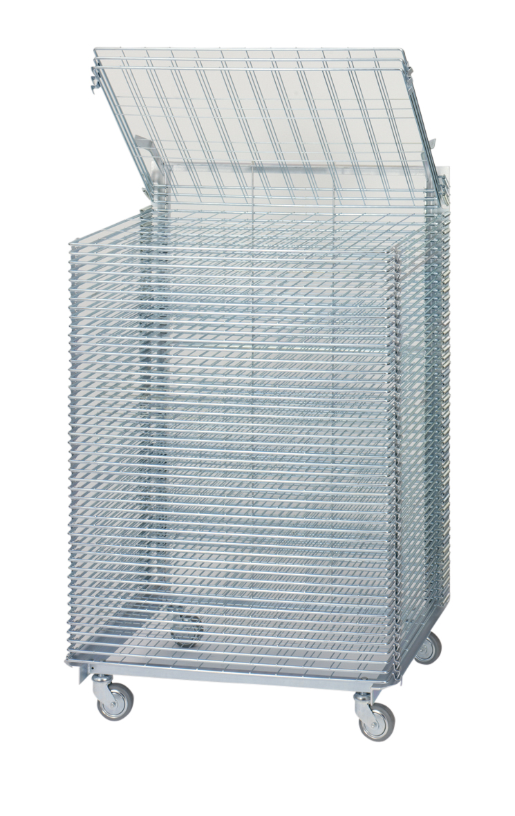 Daggis Stapeltrockner für Formate DIN A1 und DIN A2, Format: DIN A1, Ausführung: mit 50 Klapprosten