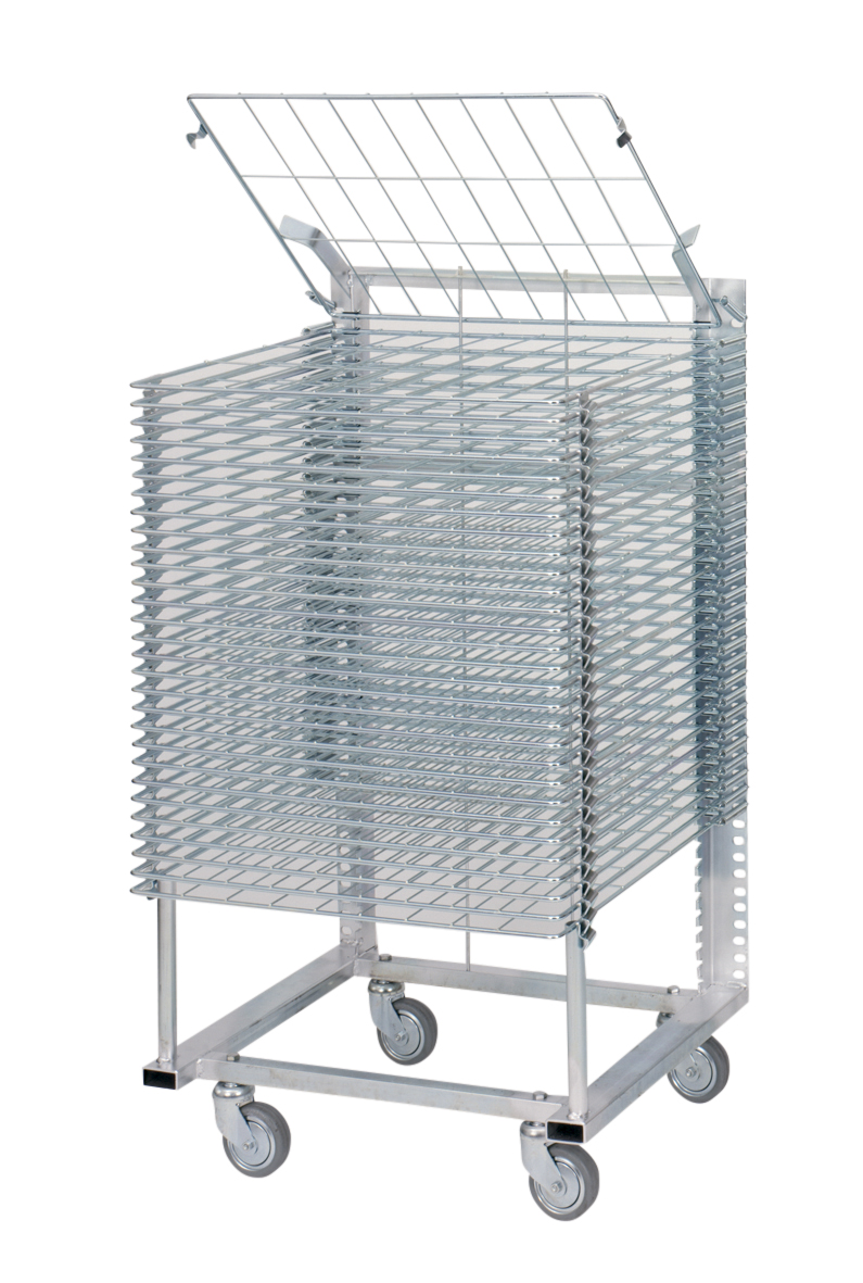 Daggis Stapeltrockner für Formate DIN A1 und DIN A2, Format: DIN A1, Ausführung: mit 30 Klapprosten