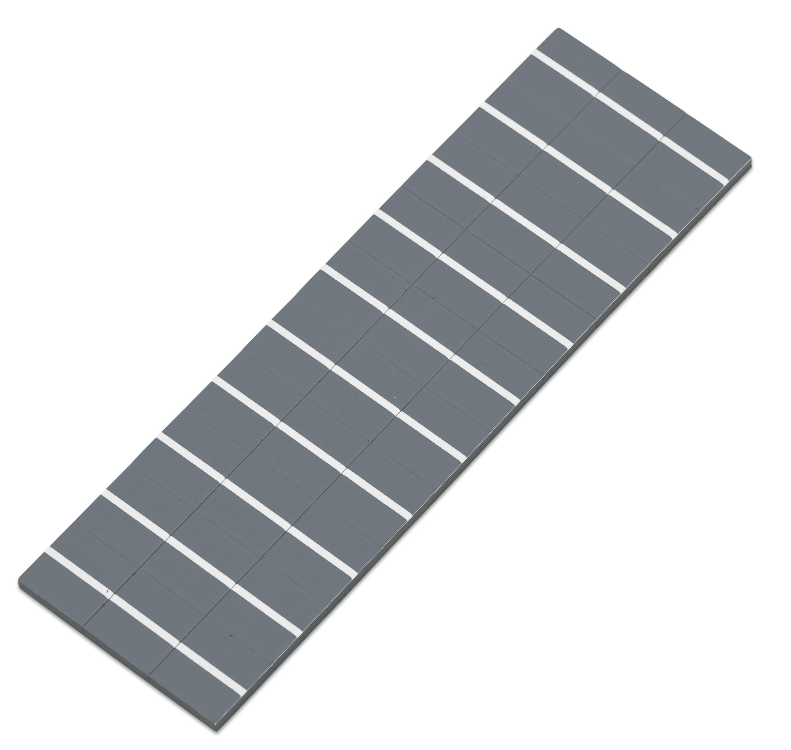 Betzold Magnetsymbole, 30 Stück, Farbe: grau gestreift